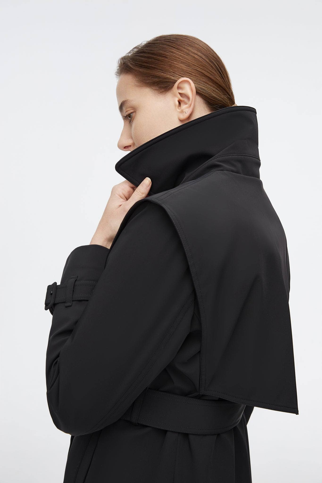BOSIDENG 2022 Full Length Detachable Goose Down Trench Coat Jacket
