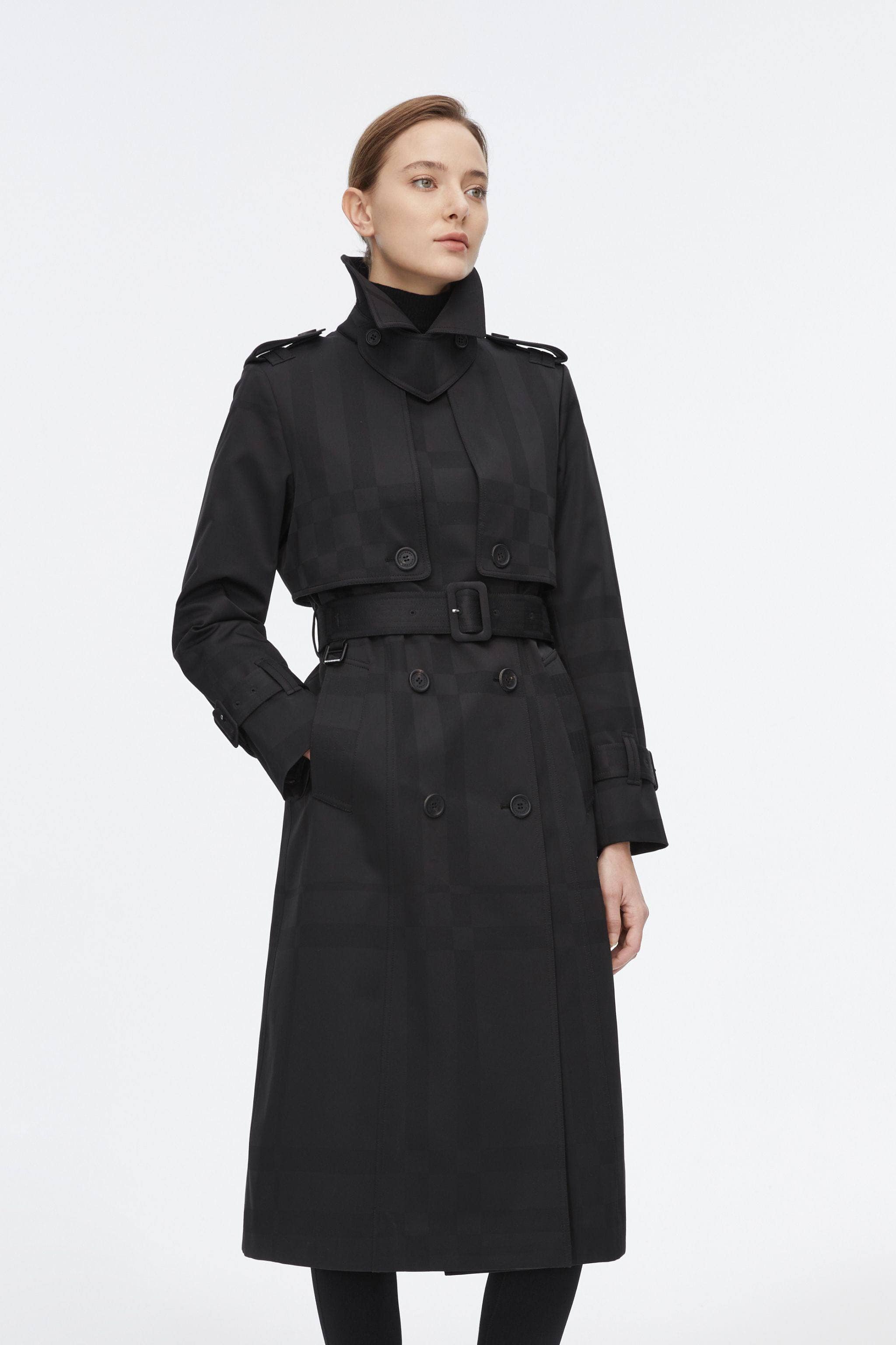 BOSIDENG 2022 Full Length Goose Down Trench Jacket