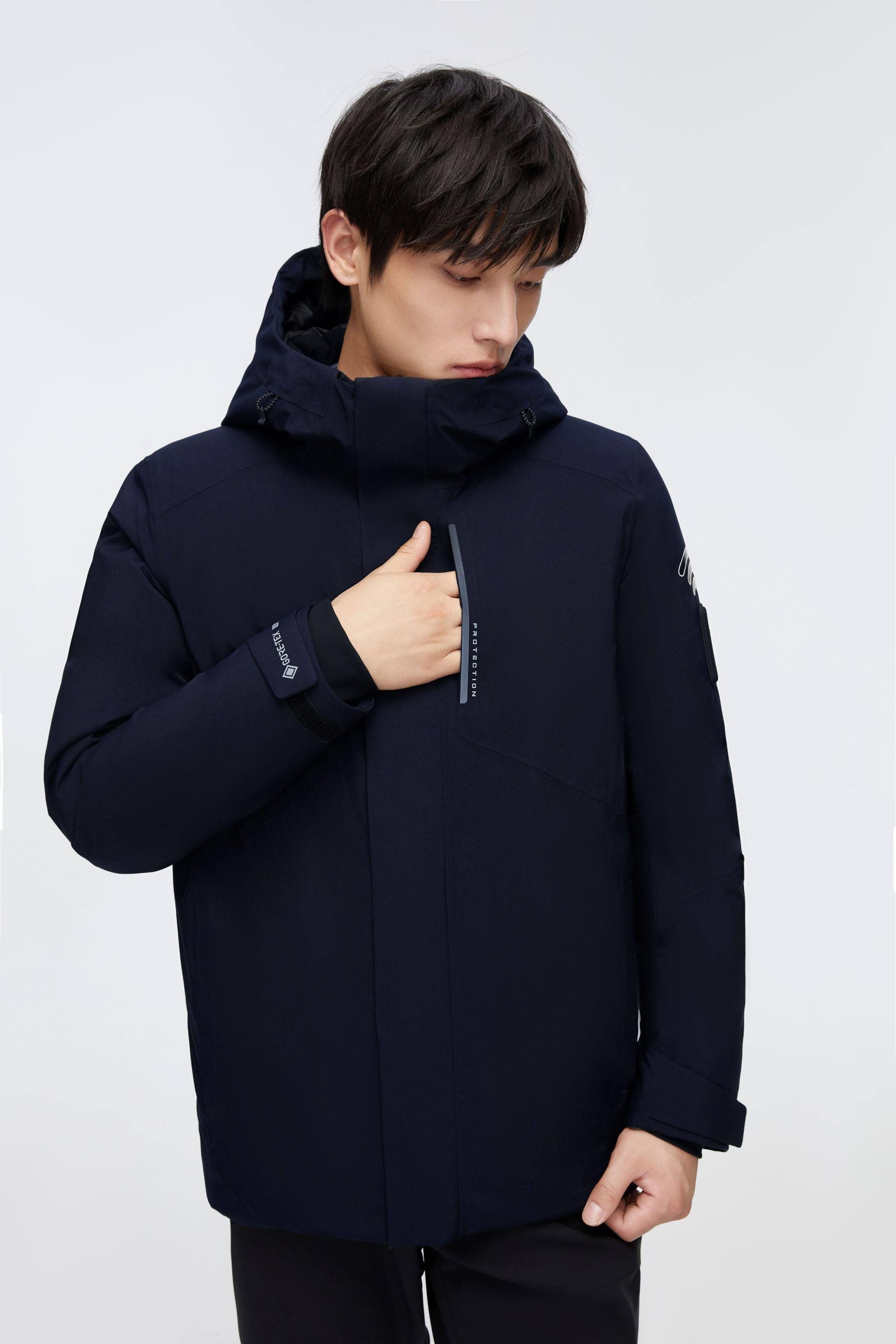 BOSIDENG 2022 GORE-TEX® Goose Down Short Trench Jacket