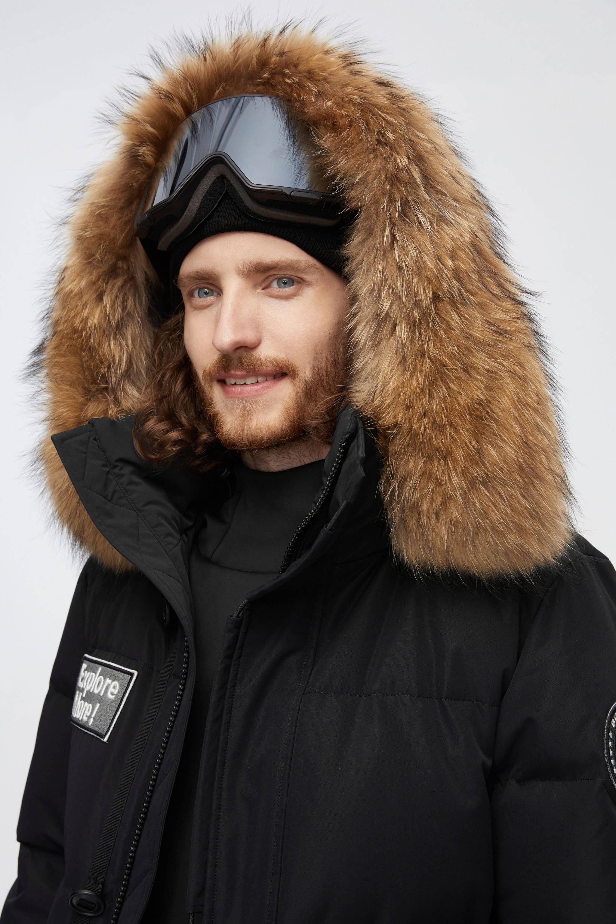 BOSIDENG 2022 Long Goose Down Jacket With Hood Jacket