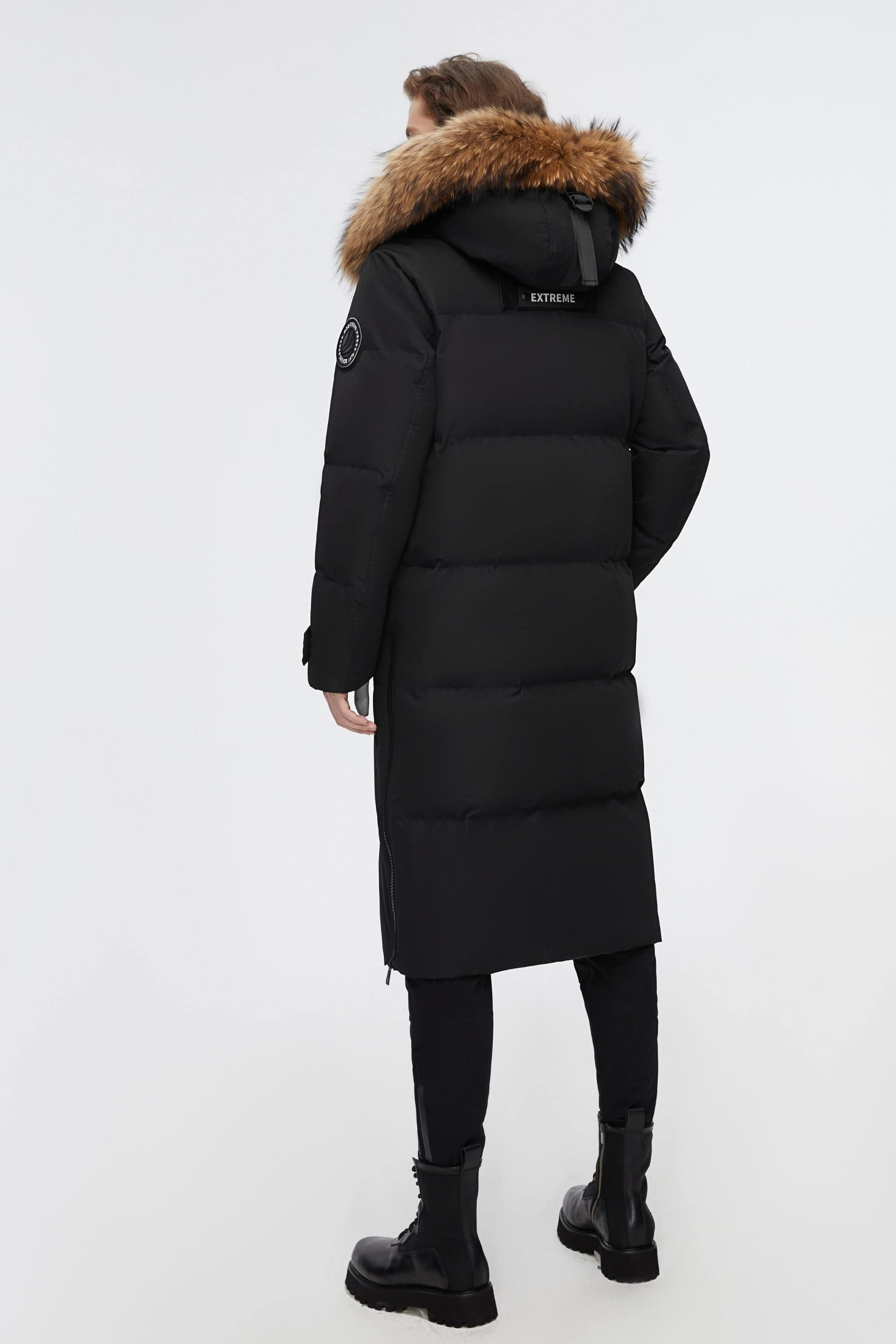 BOSIDENG 2022 Long Goose Down Jacket With Hood Jacket