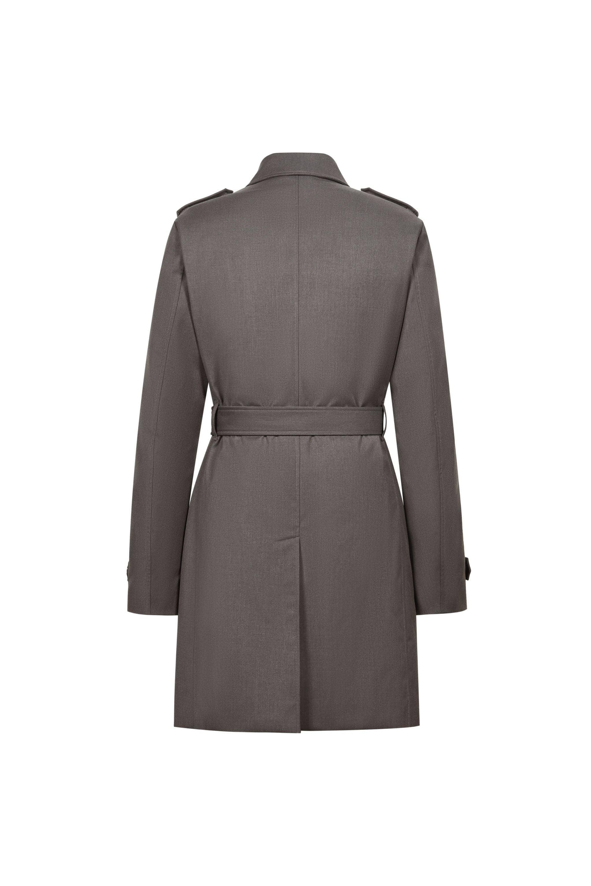 BOSIDENG 2022 Mid-length Detachable Goose Down Trench Coat Jacket