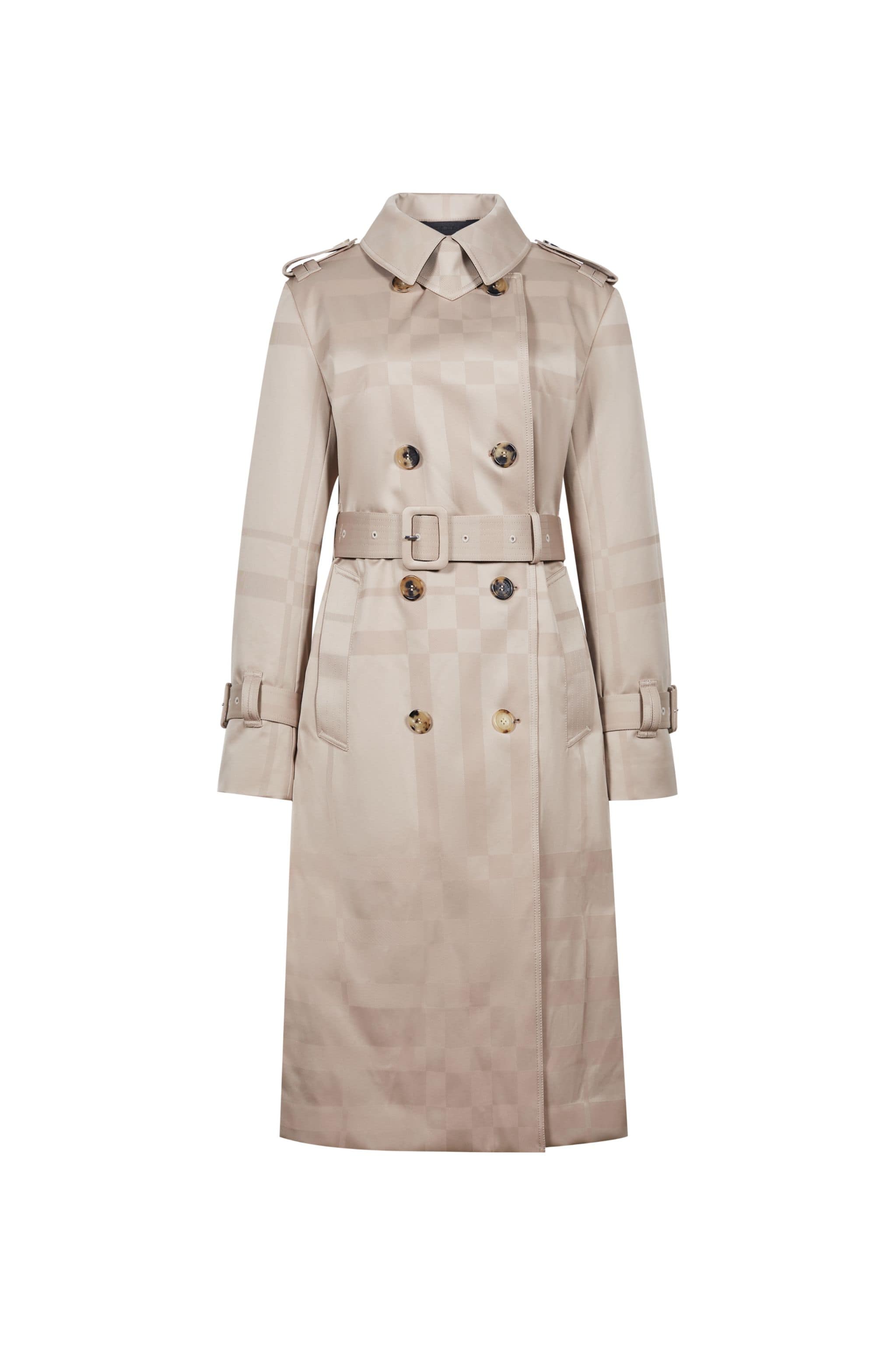 Premium Women's Goose Down Full Length Trench — Introducing our revolutionary Down Trench Coat — view 19; waterproof, windproof