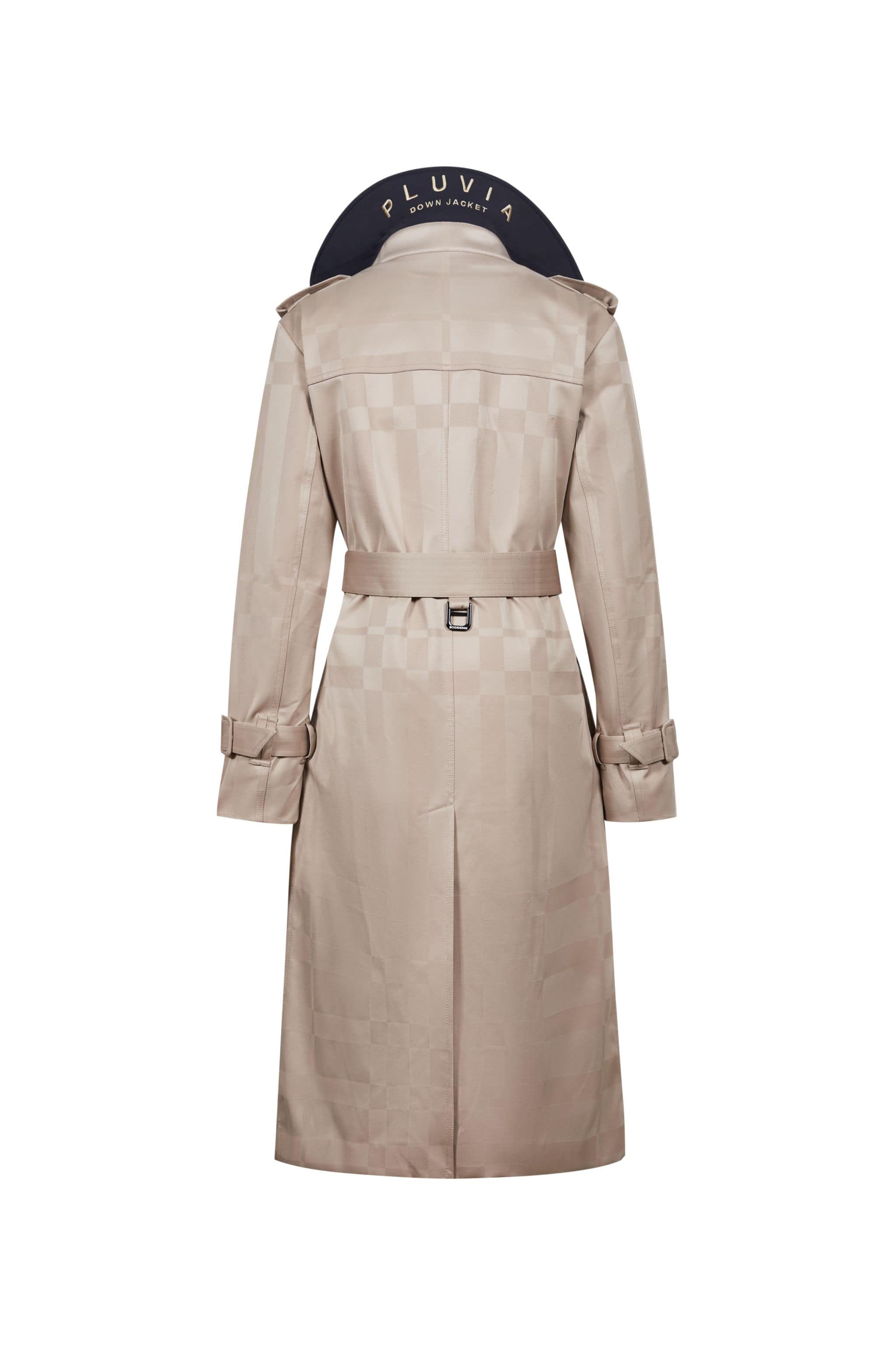 Premium Women's Goose Down Full Length Trench — Introducing our revolutionary Down Trench Coat — view 20; waterproof, windproof