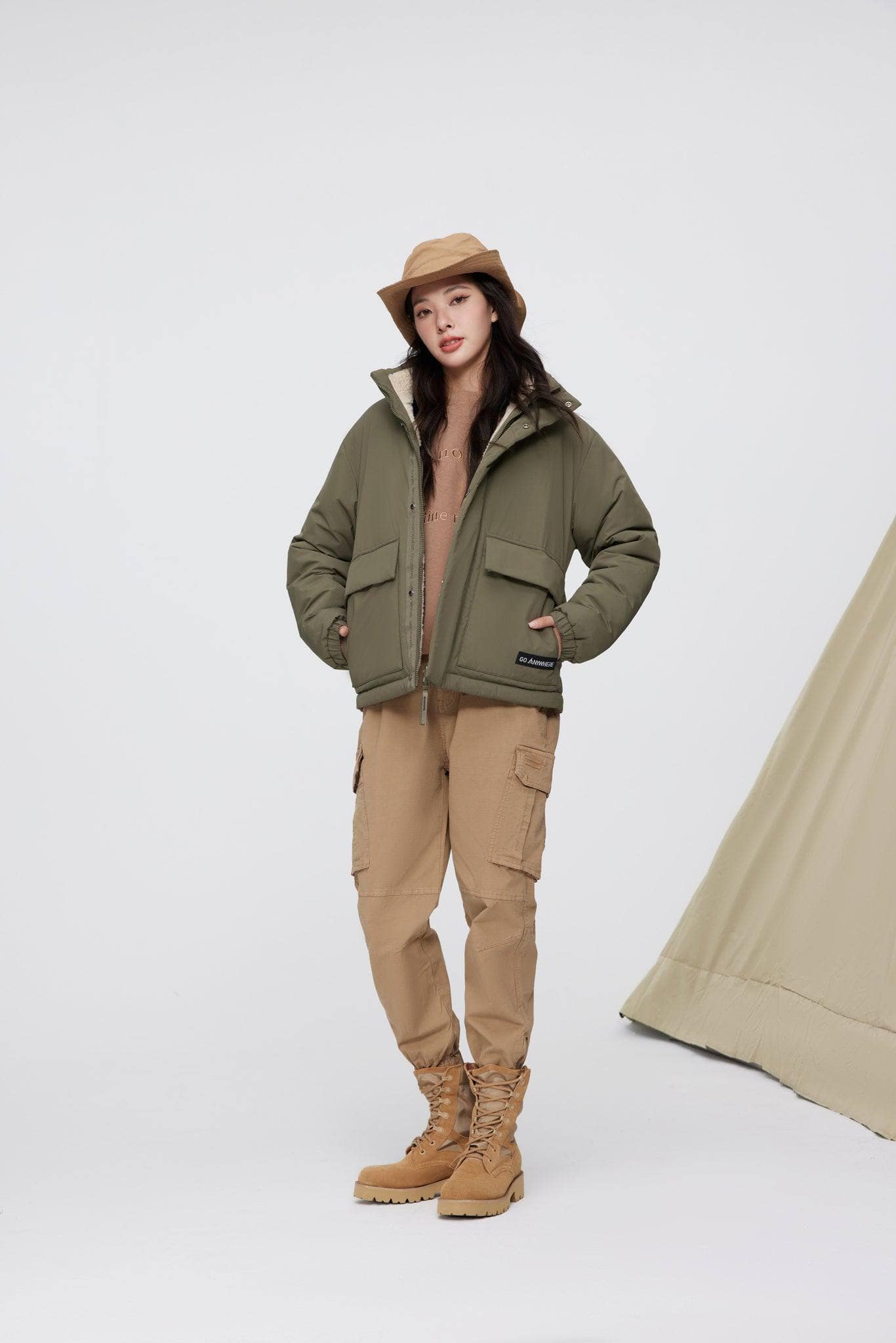 BOSIDENG 2022 Reversible Short Down Jacket Jacket