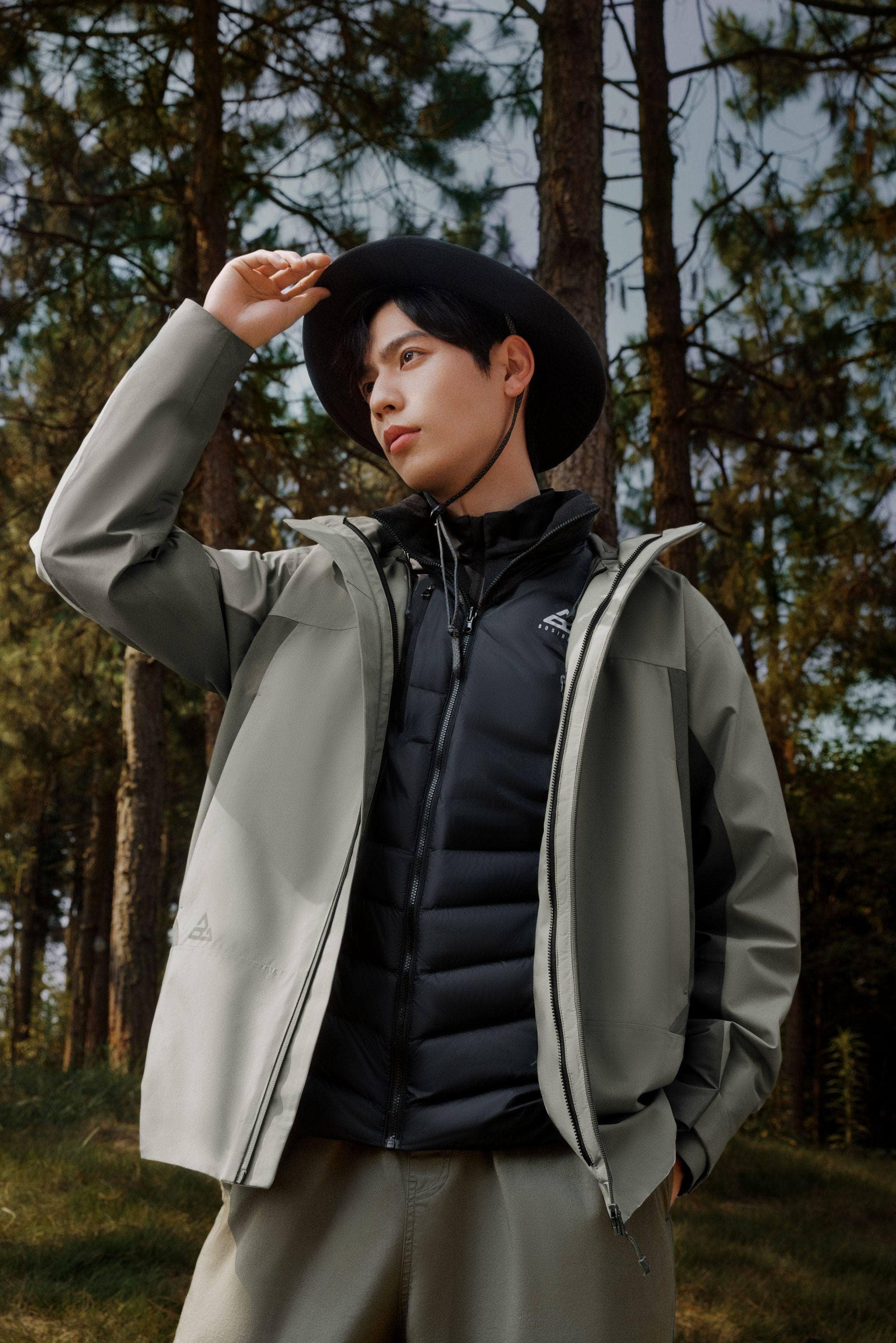 BOSIDENG 2023 3 in 1 All Weather Goose Down Parka 2420 Jacket