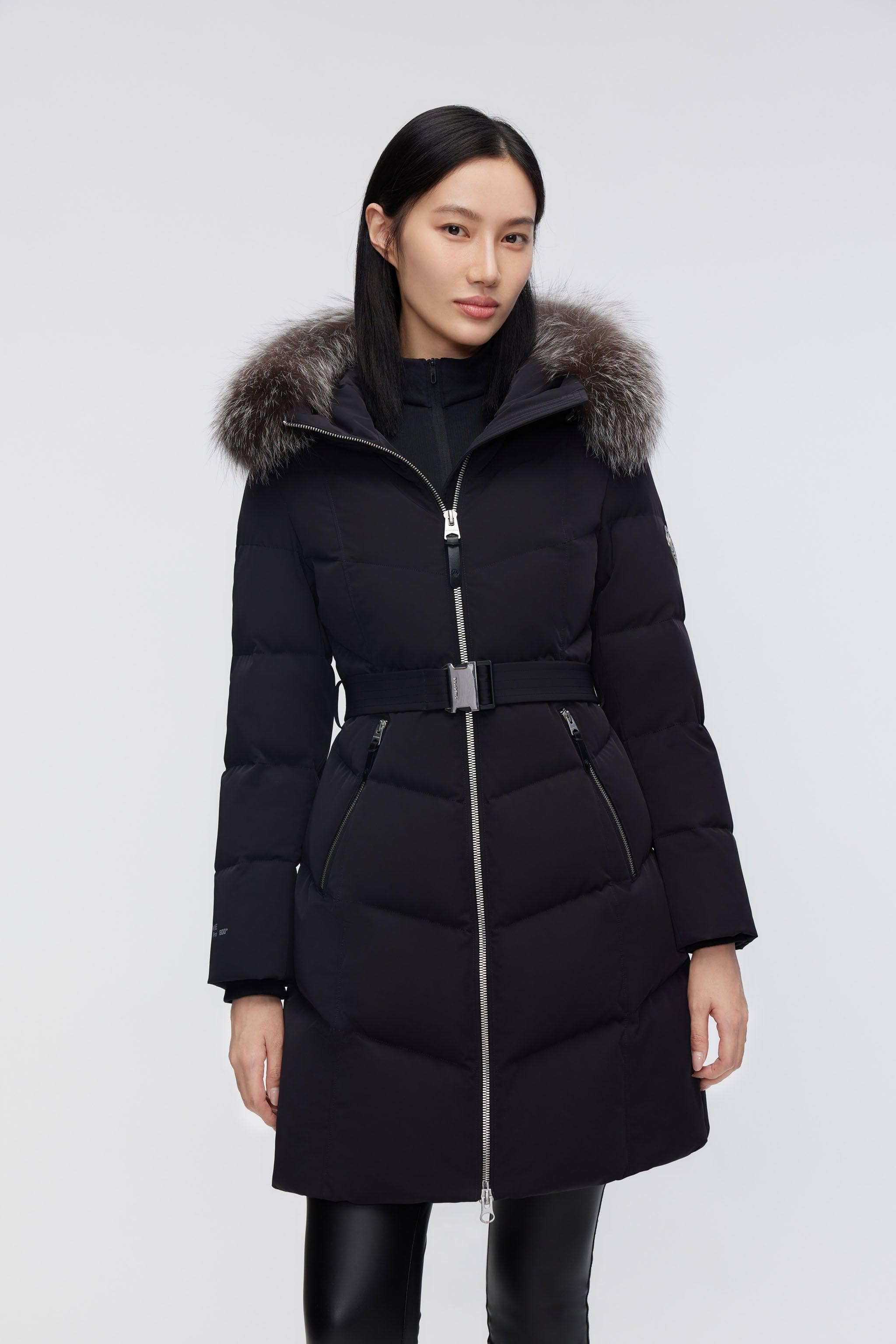 BOSIDENG 2023 Women's Premium Extreme Goose Down Coat 2374 Jacket 4 / Black