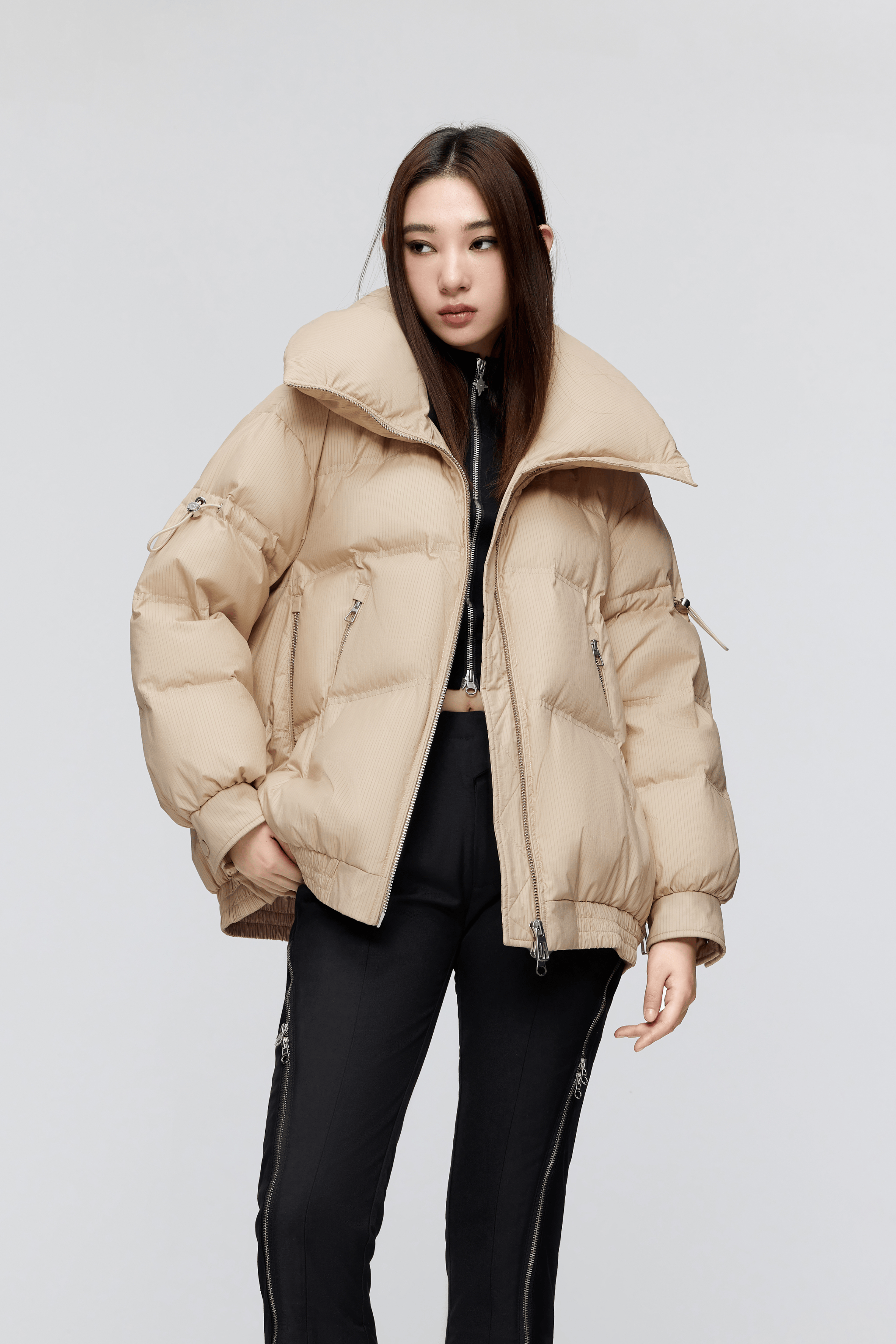 BOSIDENG 2023 BG Collection Oversized Down Coat Jacket