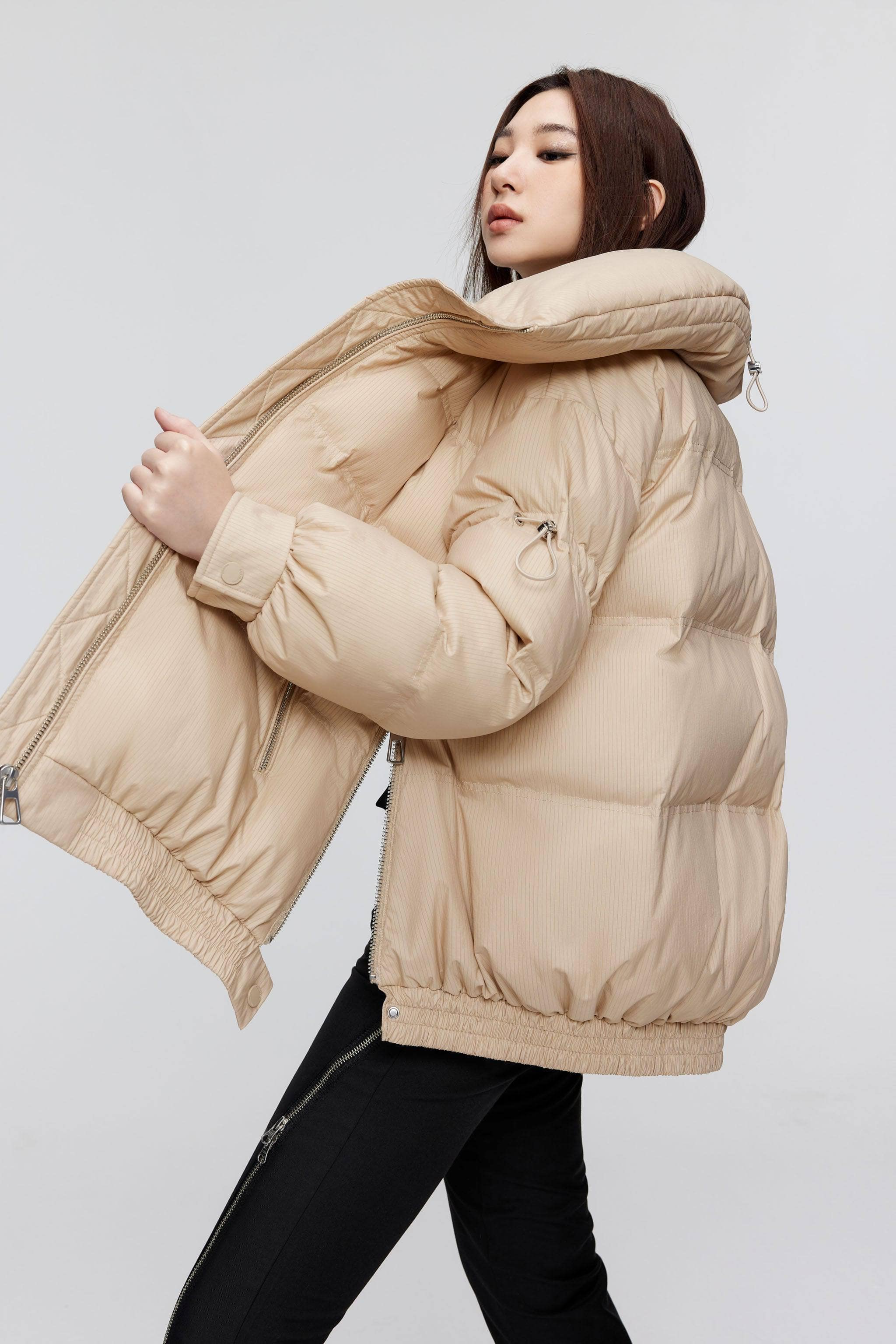 BOSIDENG 2023 BG Collection Oversized Down Coat Jacket