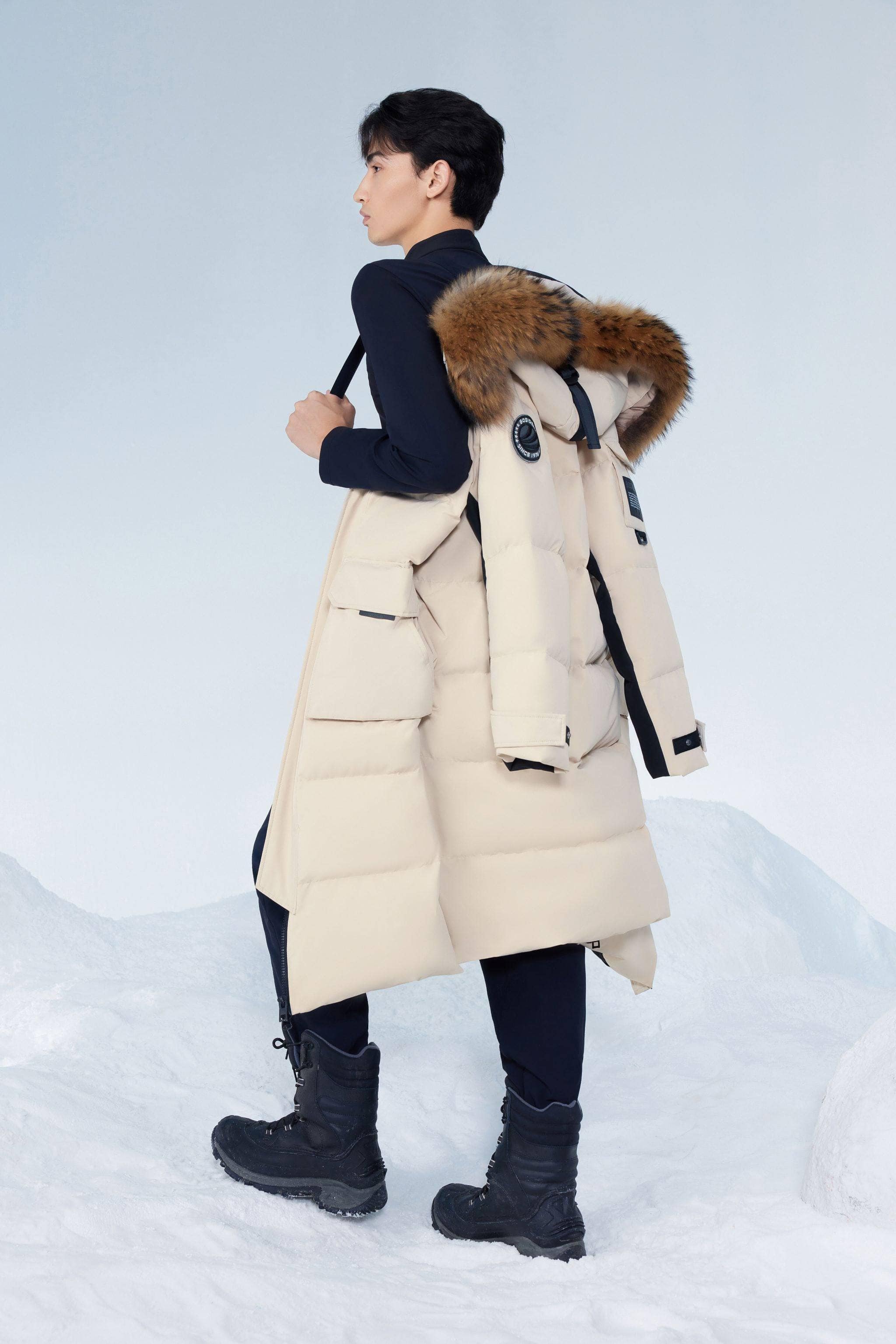 Bosideng Parka Goose Down Bosideng Full Length Down Jacket For Men