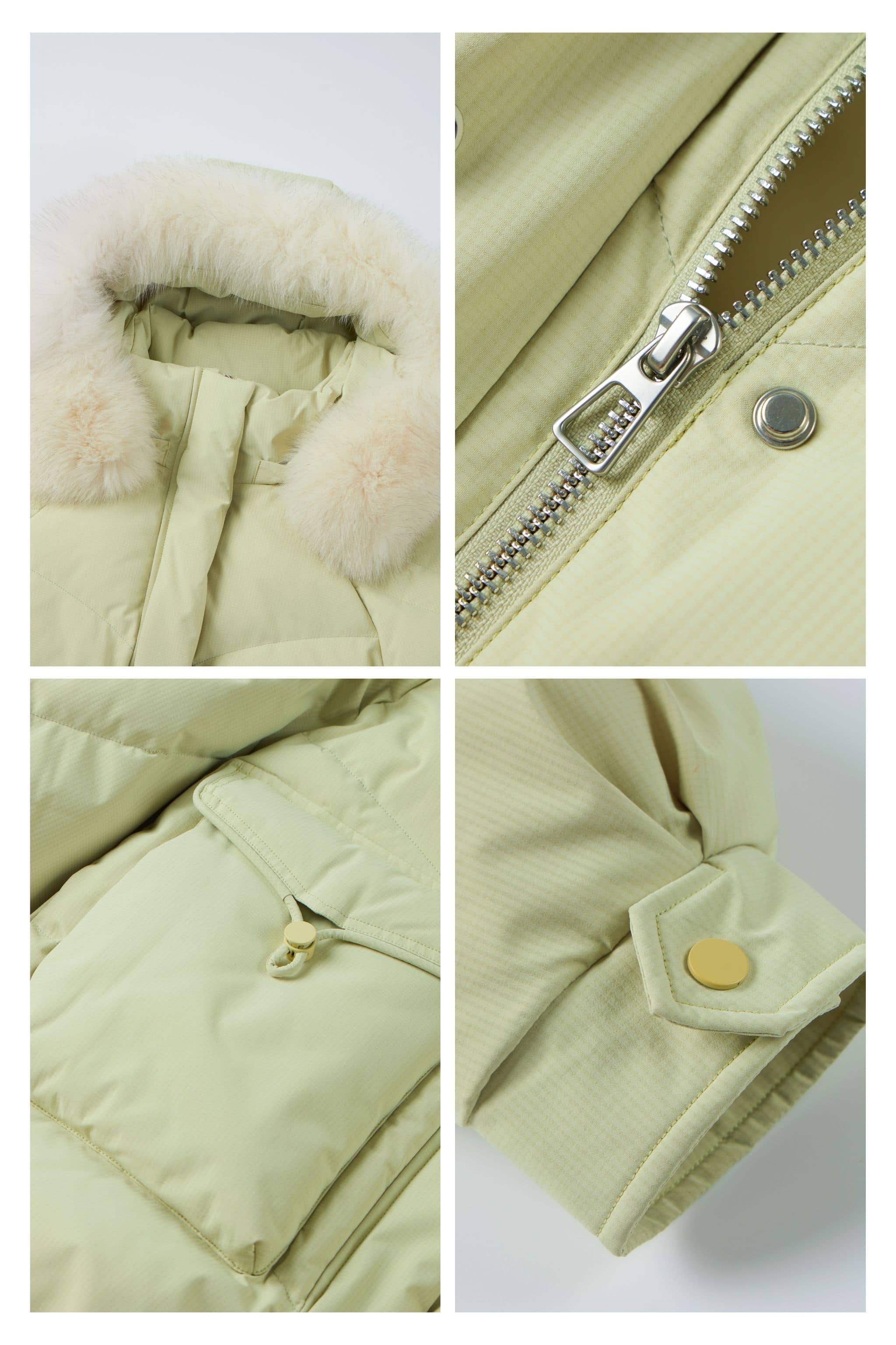 BOSIDENG 2023 Classic Oversized Down Jacket with Fur 5268 Jacket