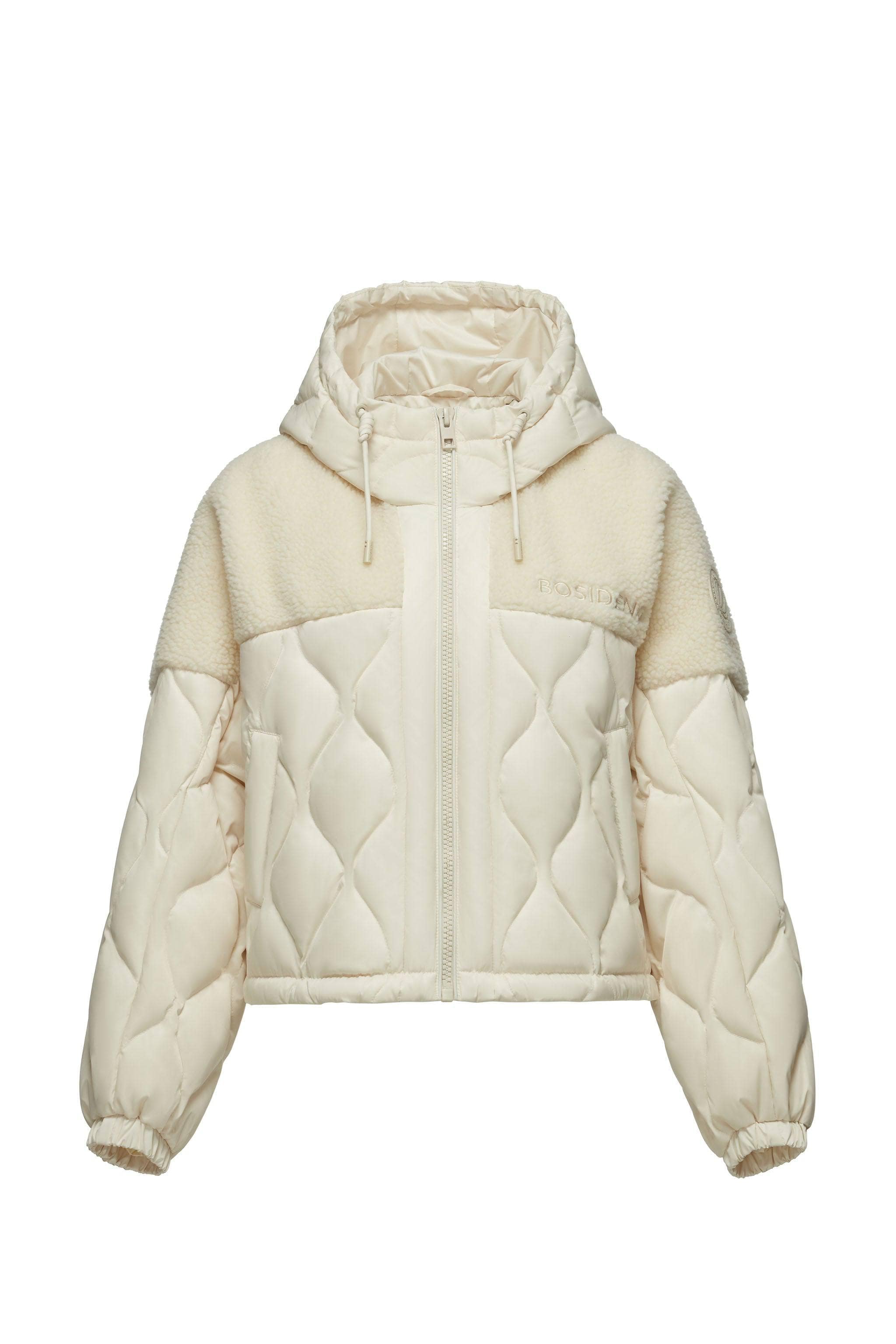 BOSIDENG 2023 Drop Shoulder Lambwool Down Coat Jacket