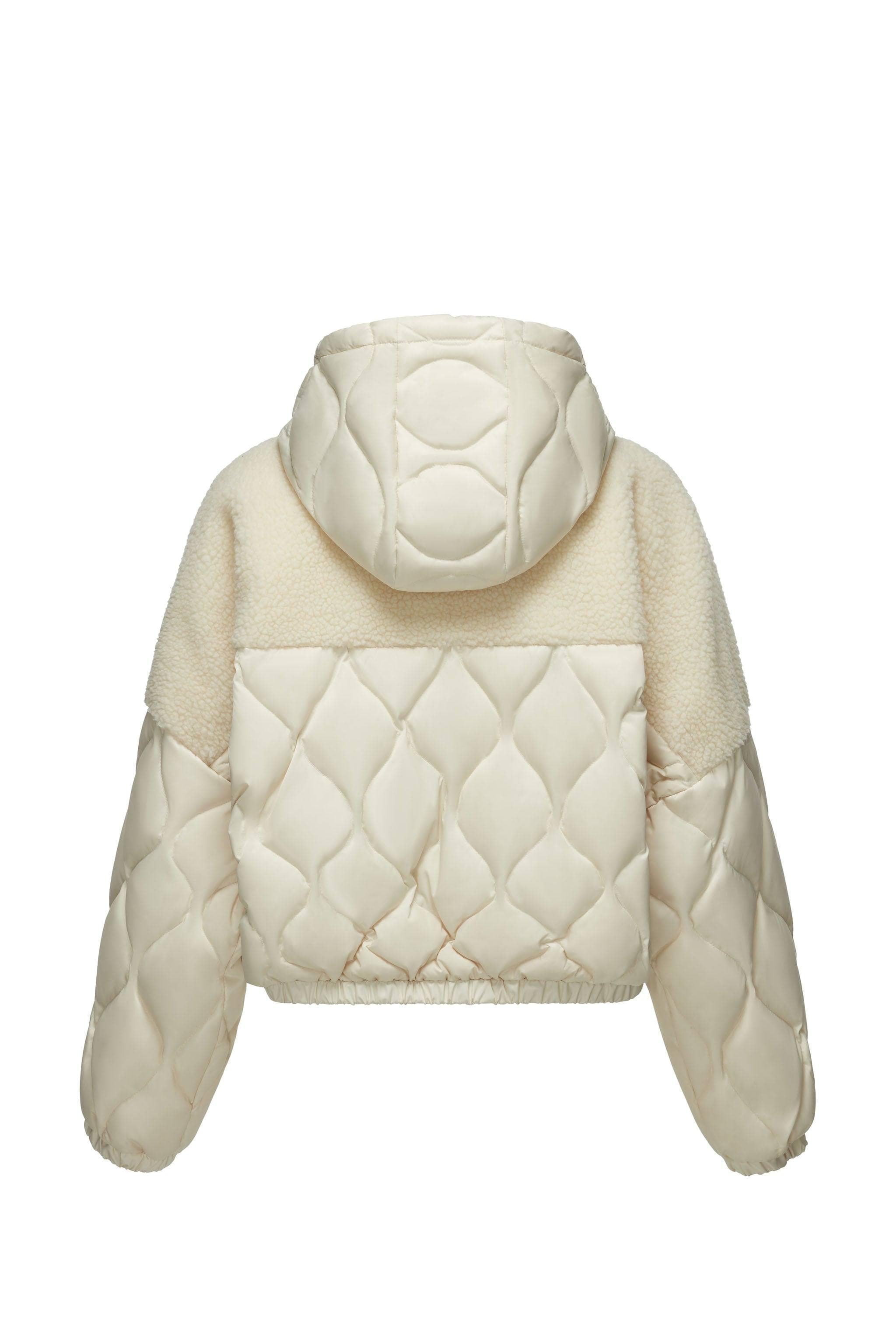 BOSIDENG 2023 Drop Shoulder Lambwool Down Coat Jacket
