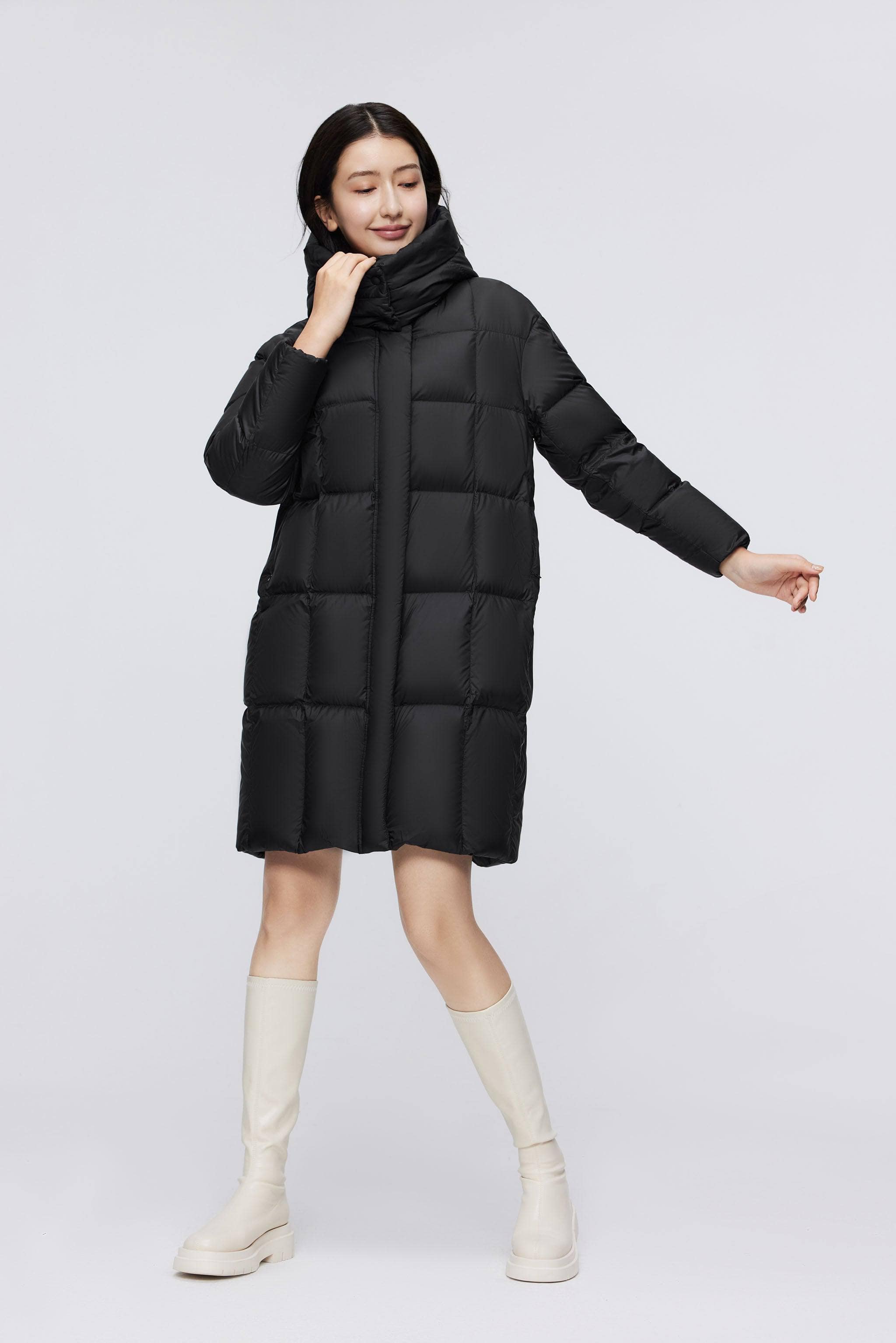 BOSIDENG 2023 Feel the Cloud Oversized Down Coat Jacket