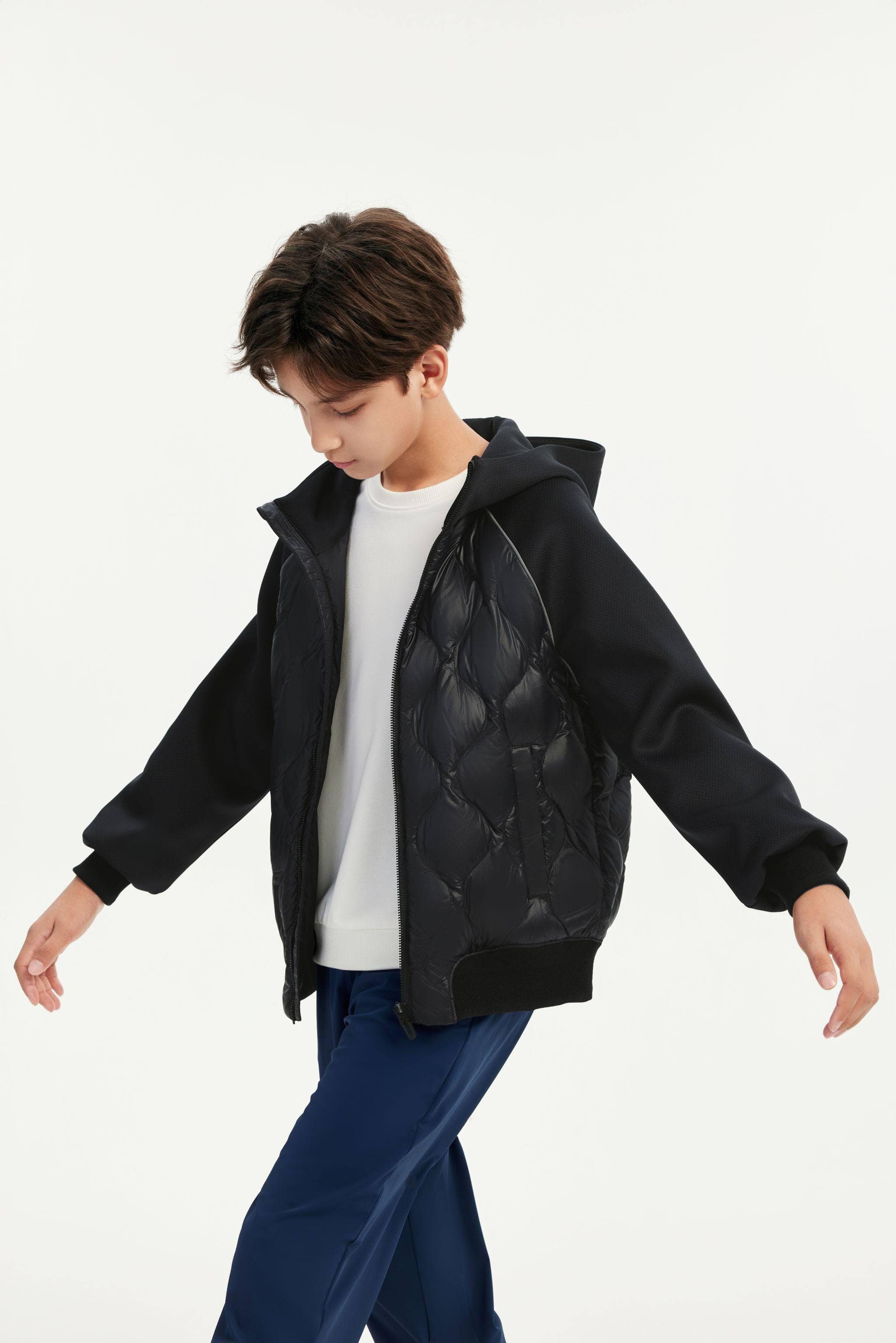 BOSIDENG 2023 Kid's Down Hero Hoodie Jacket