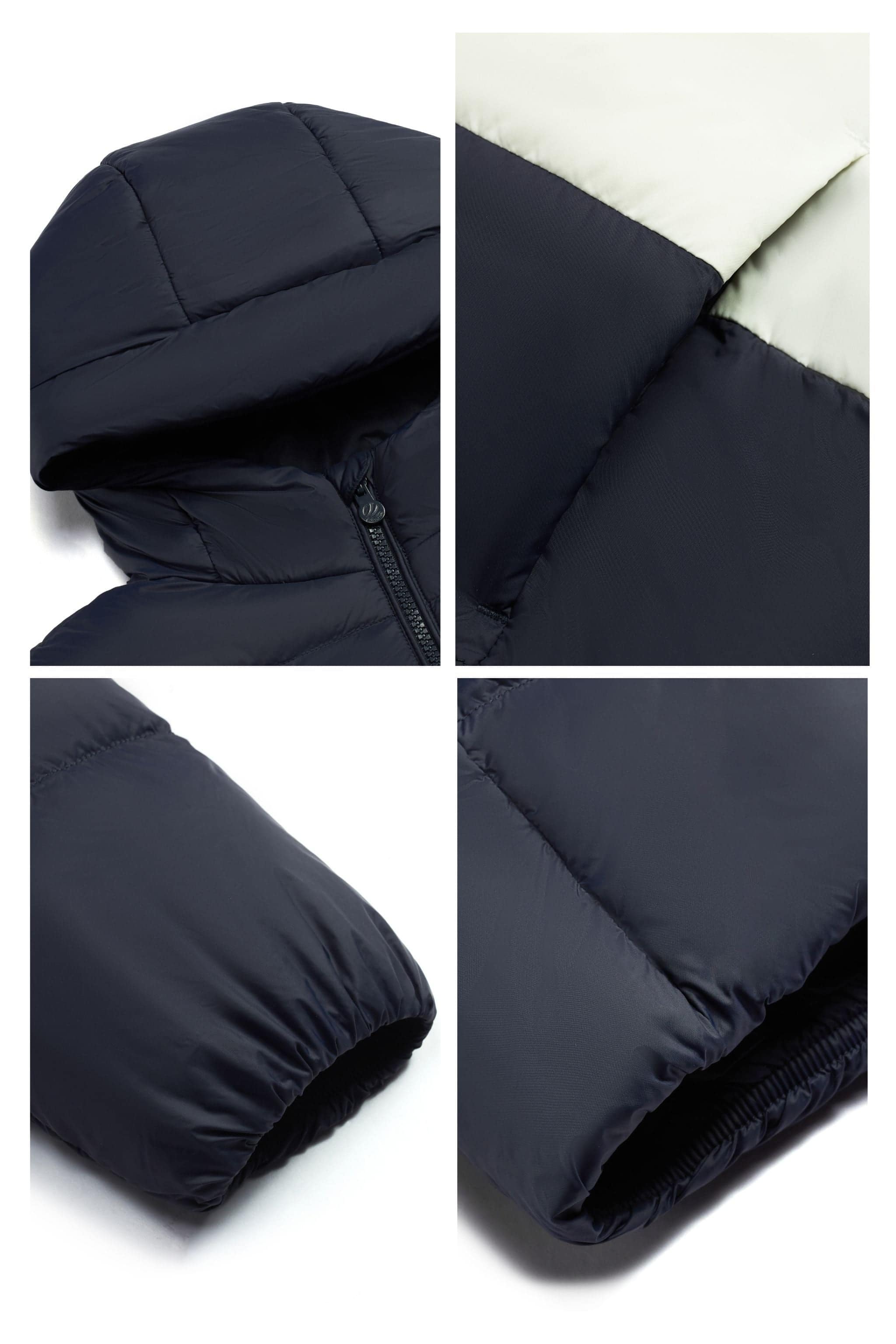 Kid's Down Jacket With Hood — Effortless storage and portability with on-the-go convenience — view 5; water-resistant