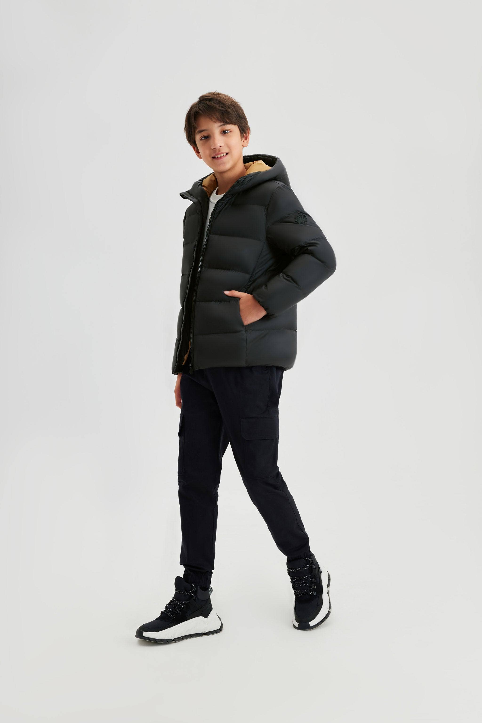 BOSIDENG 2023 Kid's Down Jacket With Hood Jacket