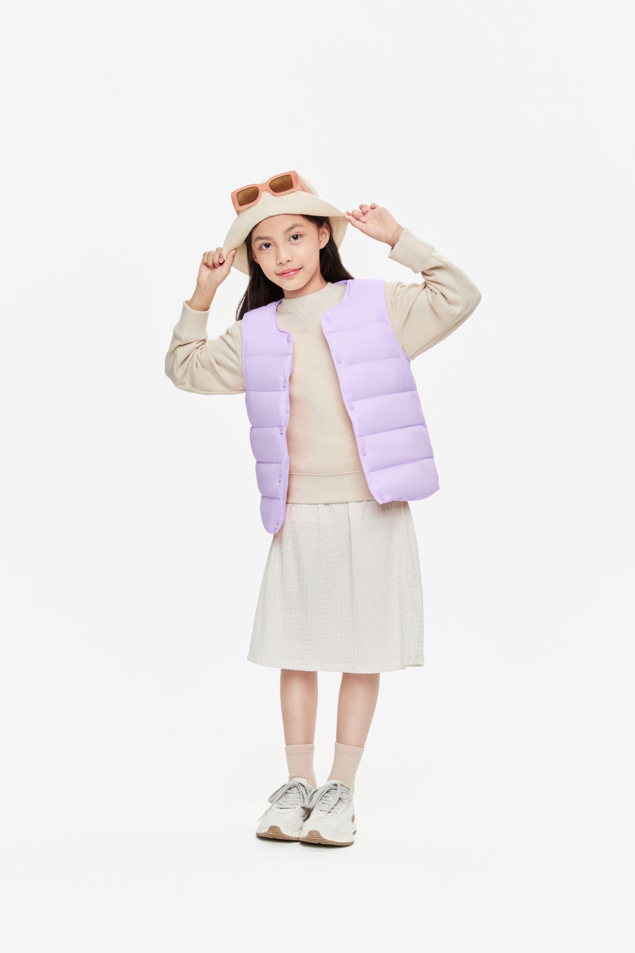 BOSIDENG 2023 Kid's Ultra-light Down Gilet Gilet