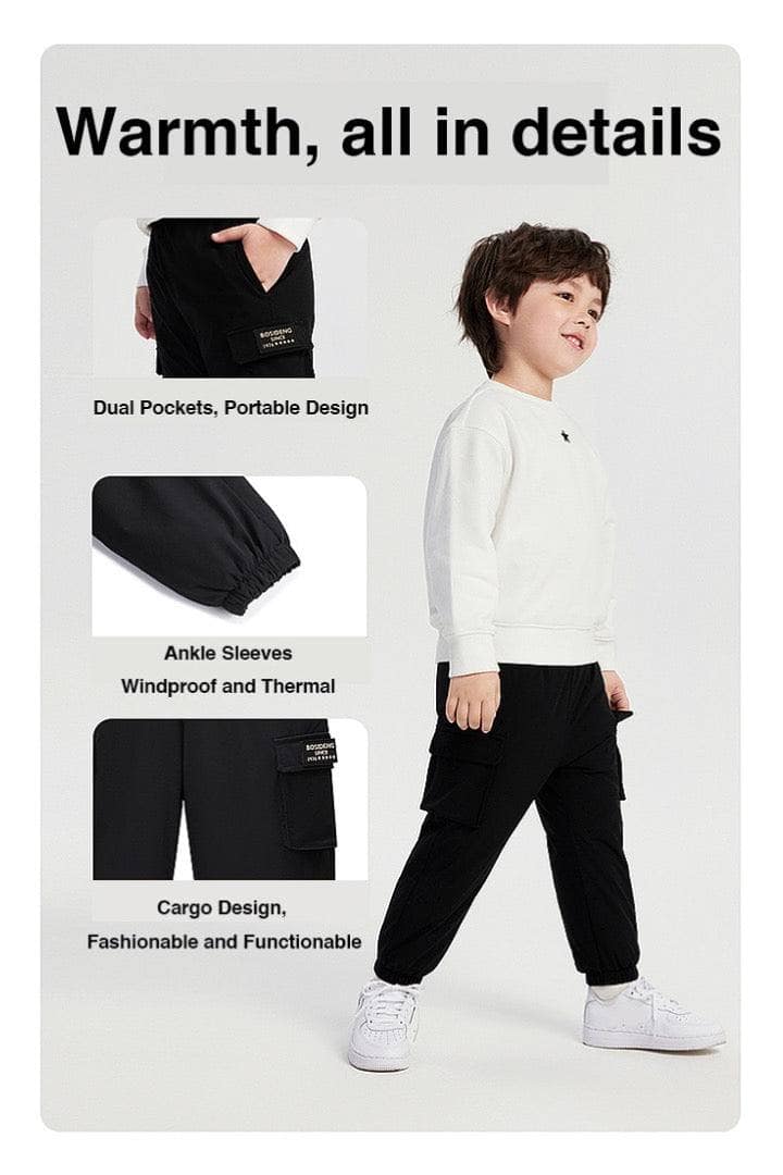 BOSIDENG 2023 Kidss Down Insulated Trousers