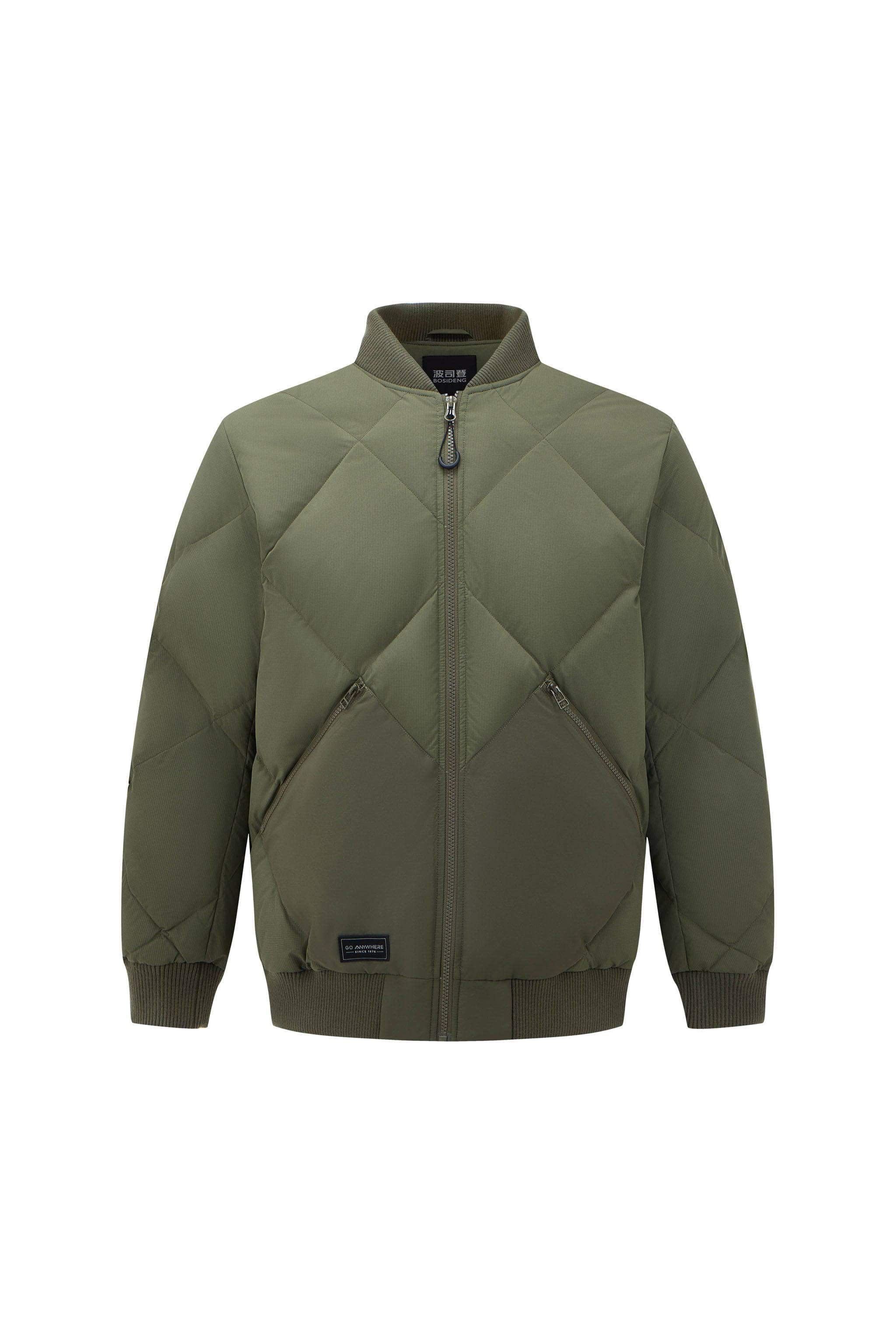 BOSIDENG 2023 Men's Casual Down Bomber Jacket