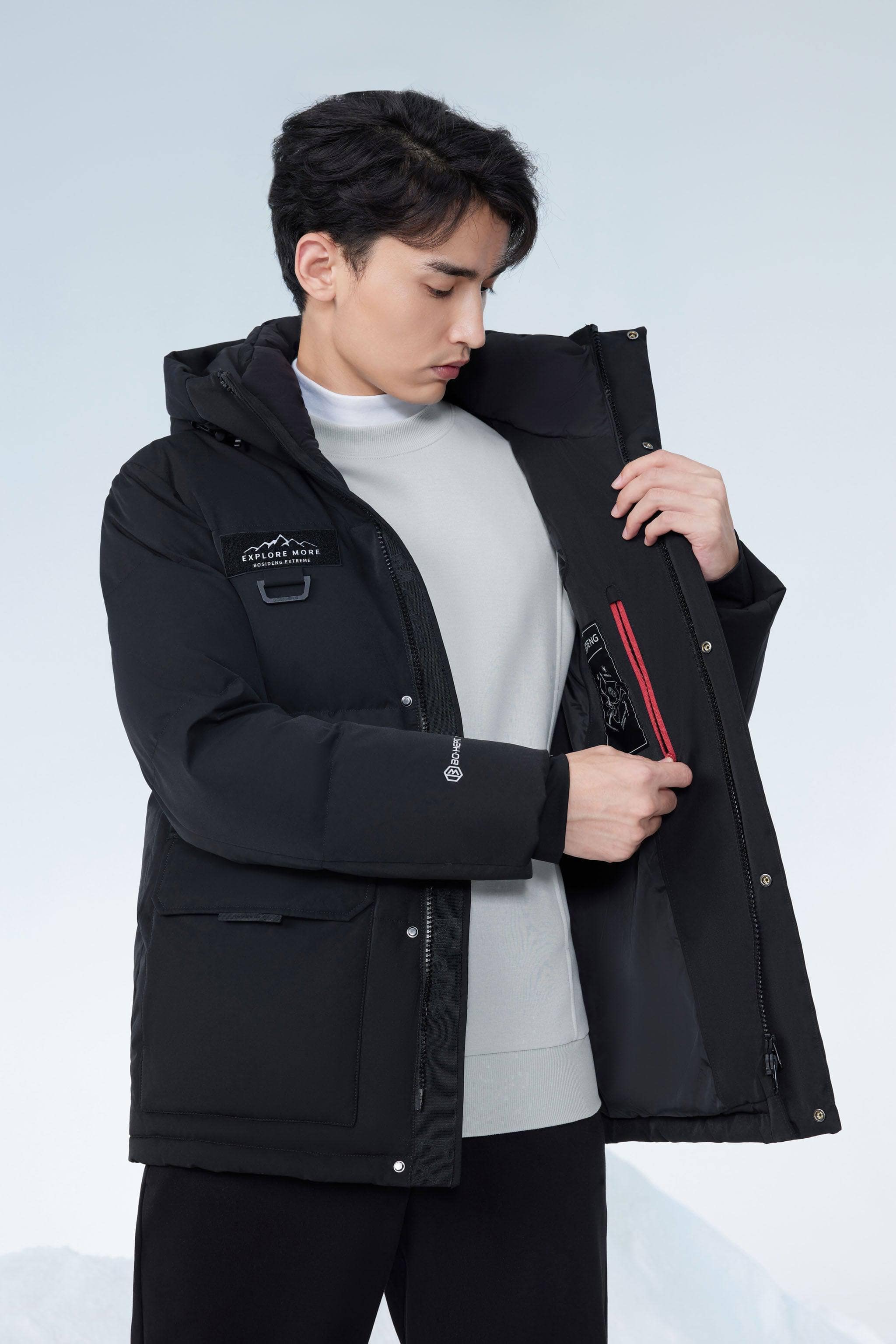 BOSIDENG 2023 Men's Classic Extreme Goose Down Jacket 2301 Jacket