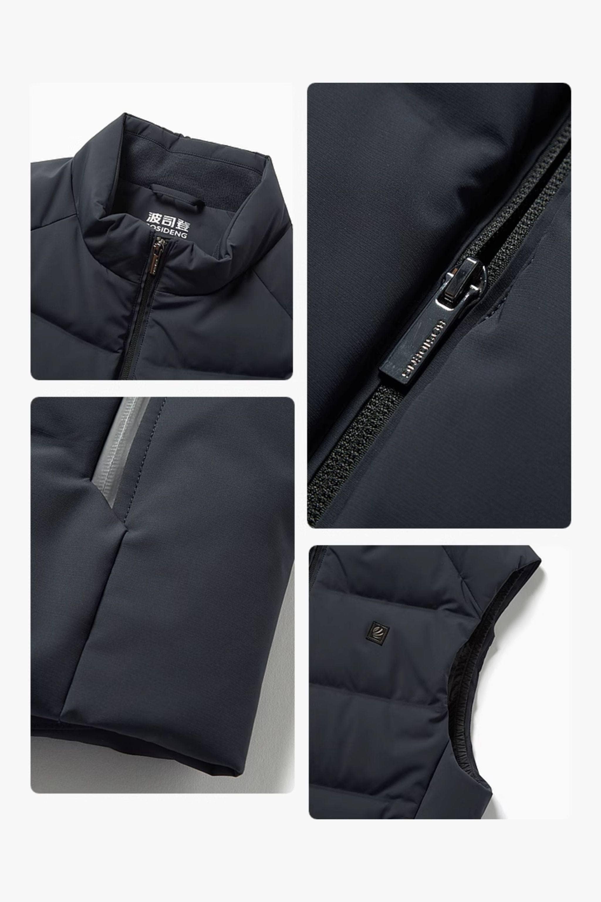BOSIDENG 2023 Men's Goose Down Smart Casual Gilet Gilet