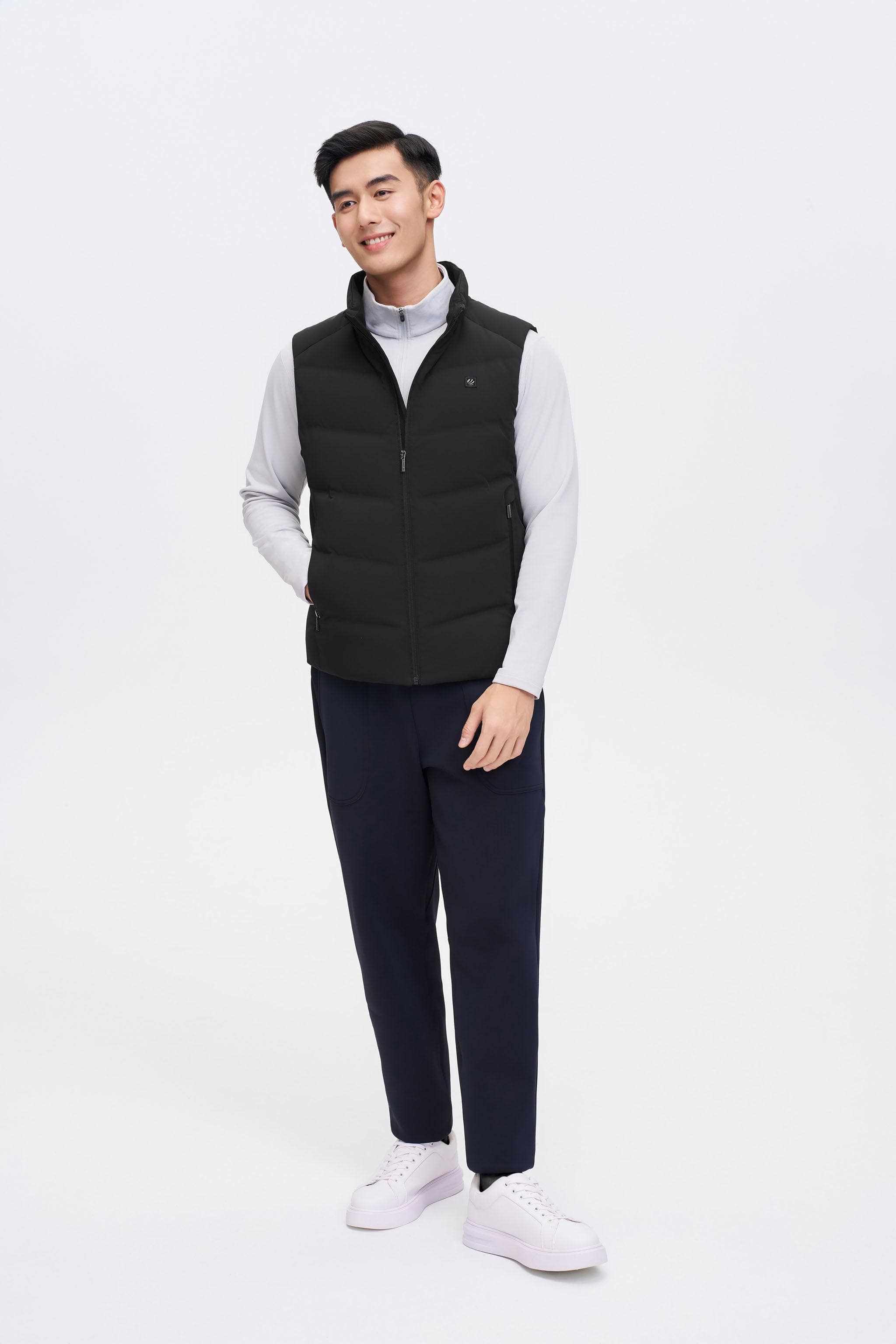 BOSIDENG 2023 Men's Goose Down Smart Casual Gilet Gilet