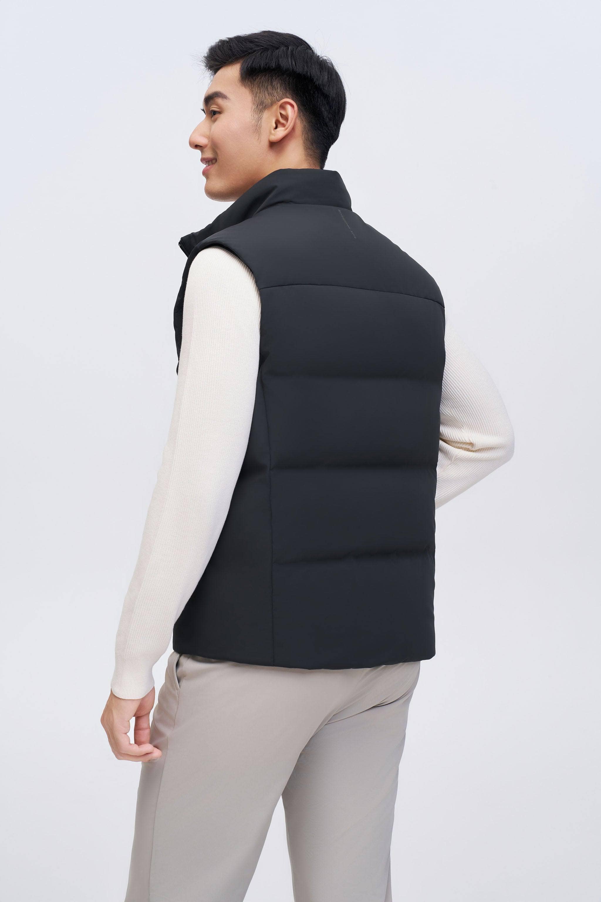 BOSIDENG 2023 Men's Goose Down Smart Casual Gilet Gilet