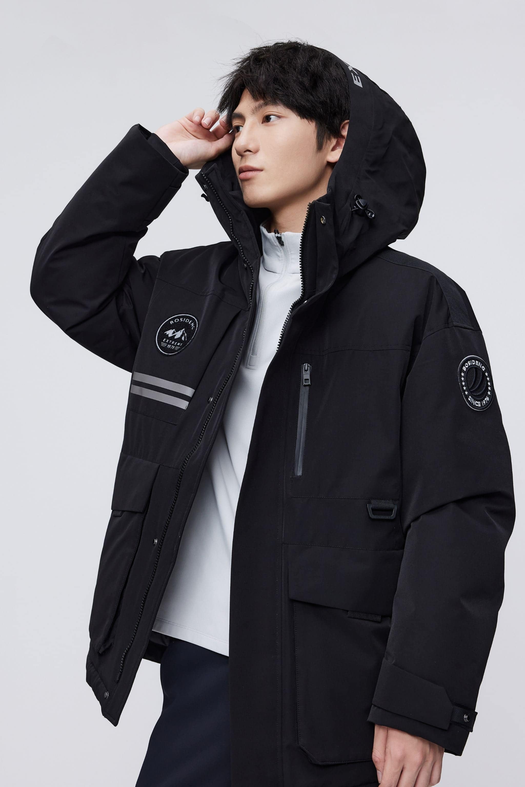 BOSIDENG 2023 Men's Light Extreme Goose Down Jacket 2327 Jacket