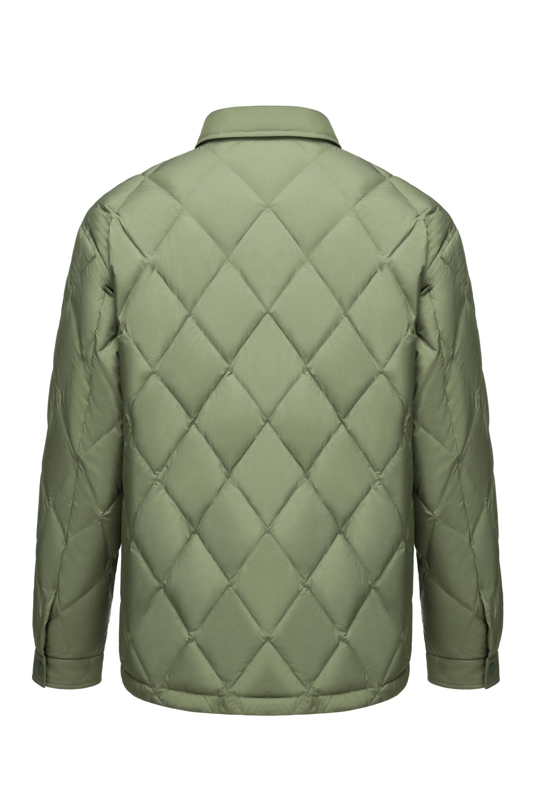 BOSIDENG 2023 Men's Quilted Down Shacket Jacket