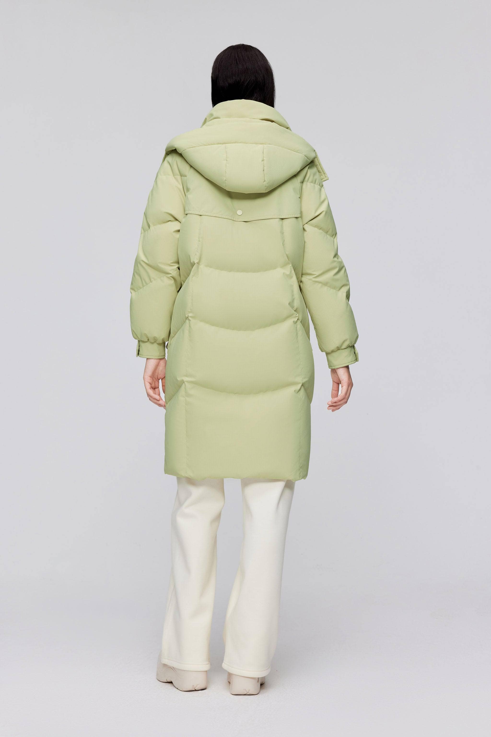 BOSIDENG 2023 Women's Classic Down Coat with Hood 5252 Jacket