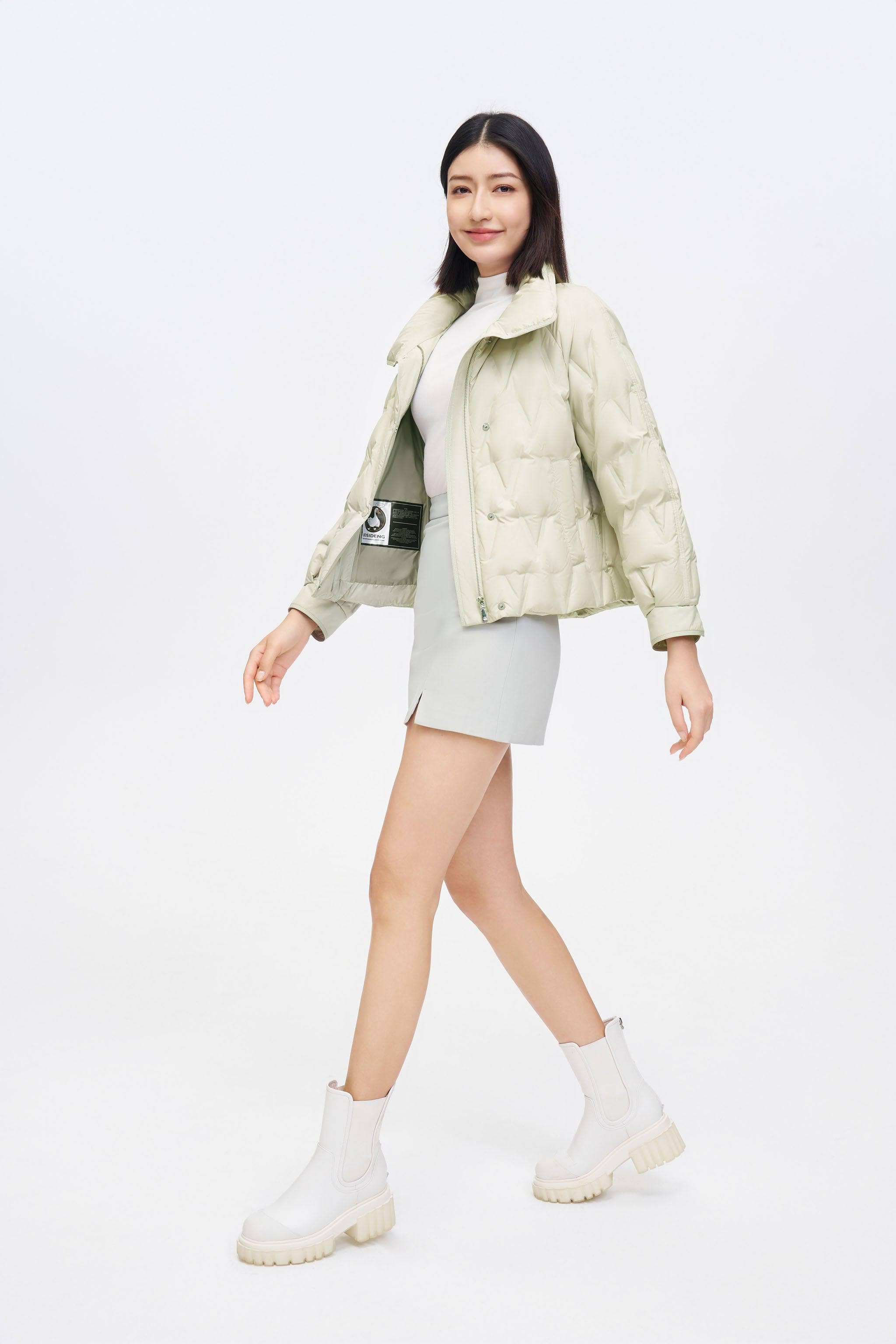 BOSIDENG 2023 Women's Goose Down Quilting Jacket Jacket