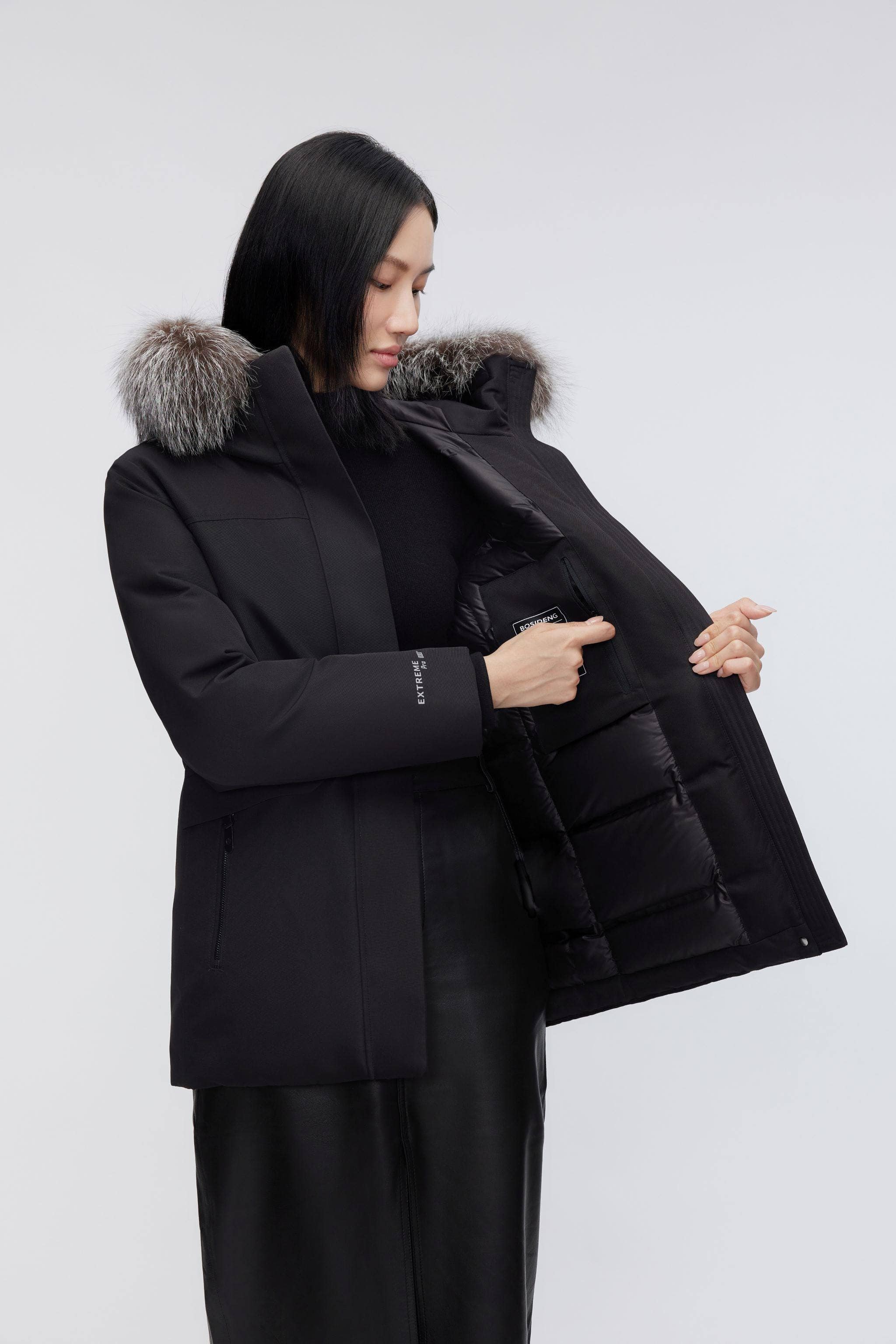 BOSIDENG 2023 Women's Premium Extreme Goose Down Jacket 2384 Jacket