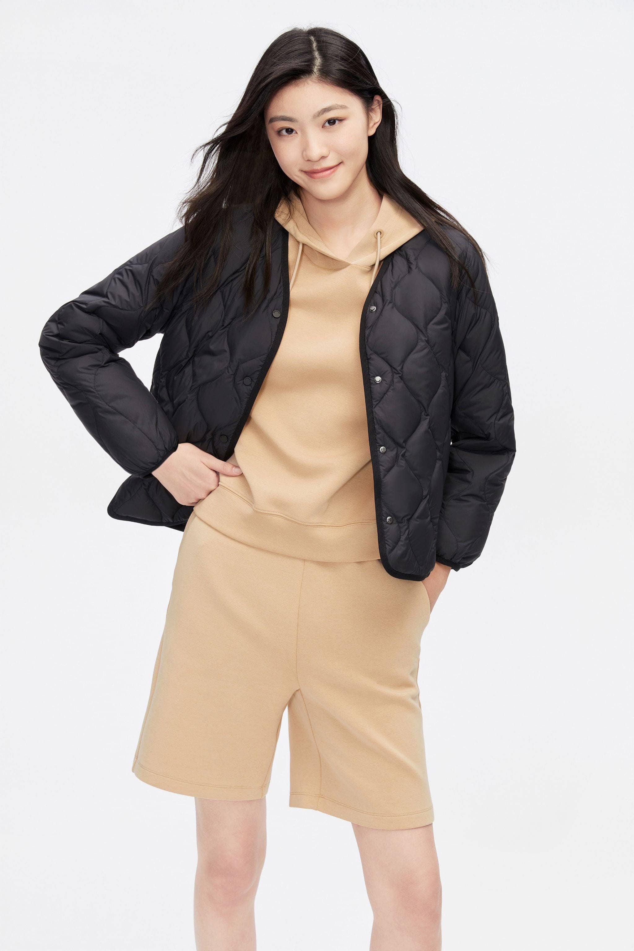 BOSIDENG 2023 Women's Quilted Lightweight Down Jacket Jacket
