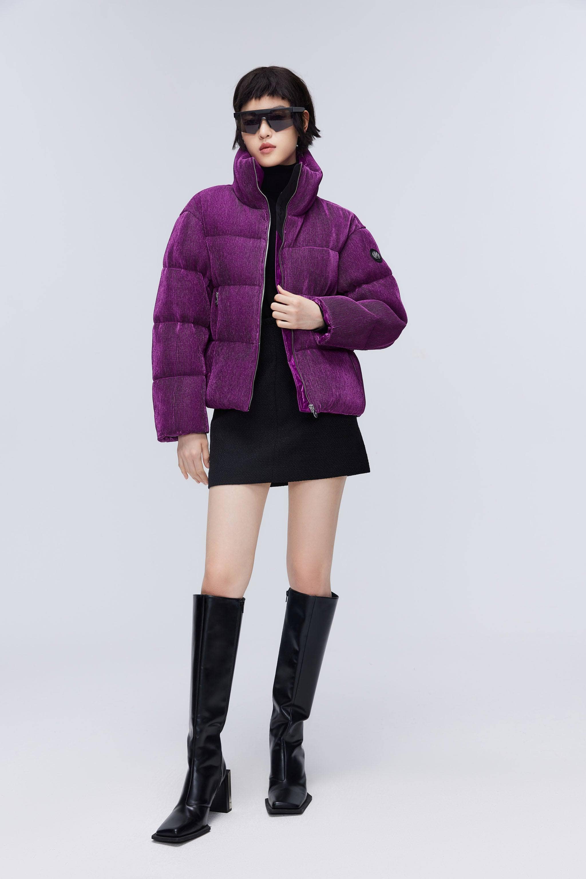 BOSIDENG 2023 Womens Premium Puffer Goose Down Jacket 3182