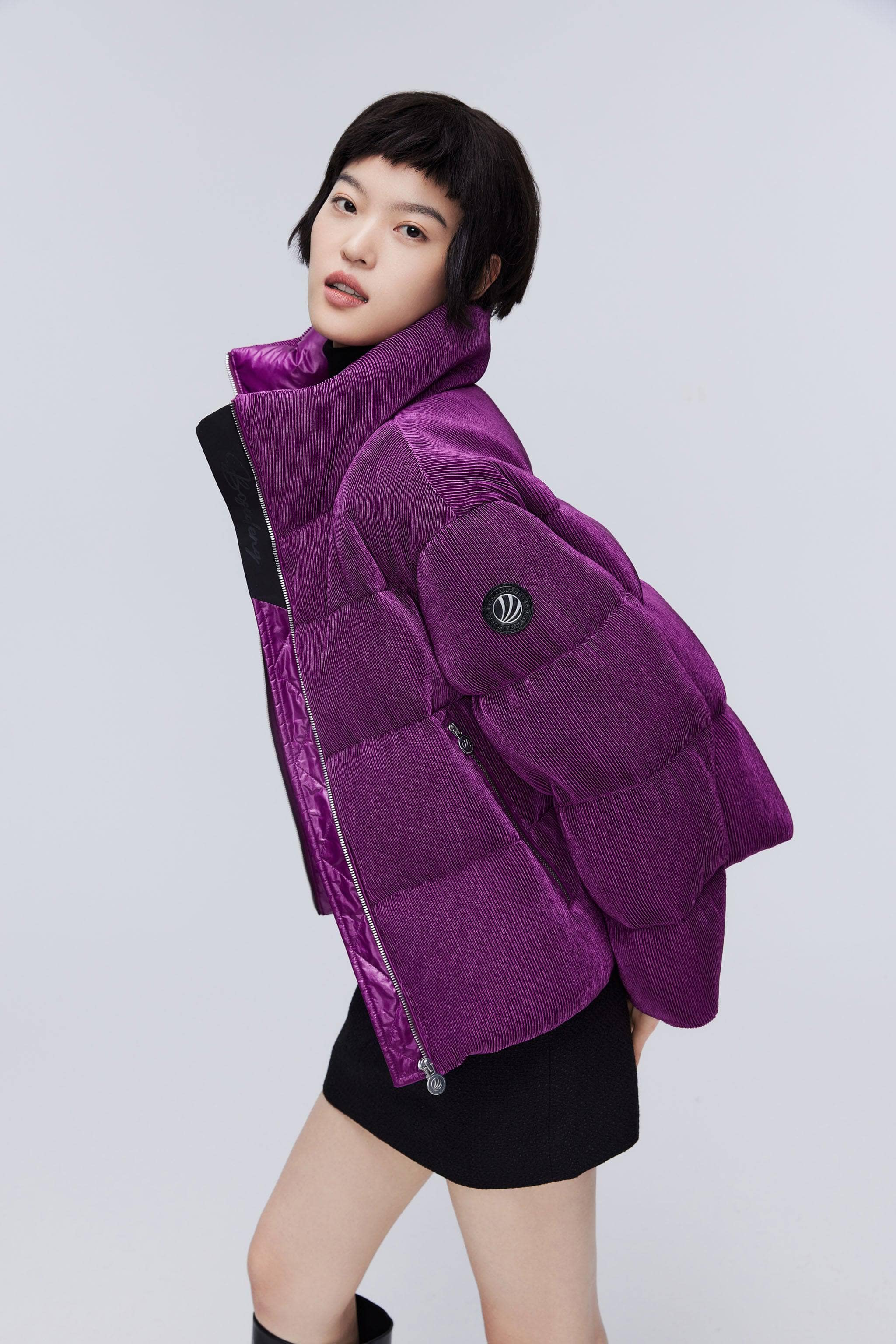 BOSIDENG 2023 Womens Premium Puffer Goose Down Jacket 3182