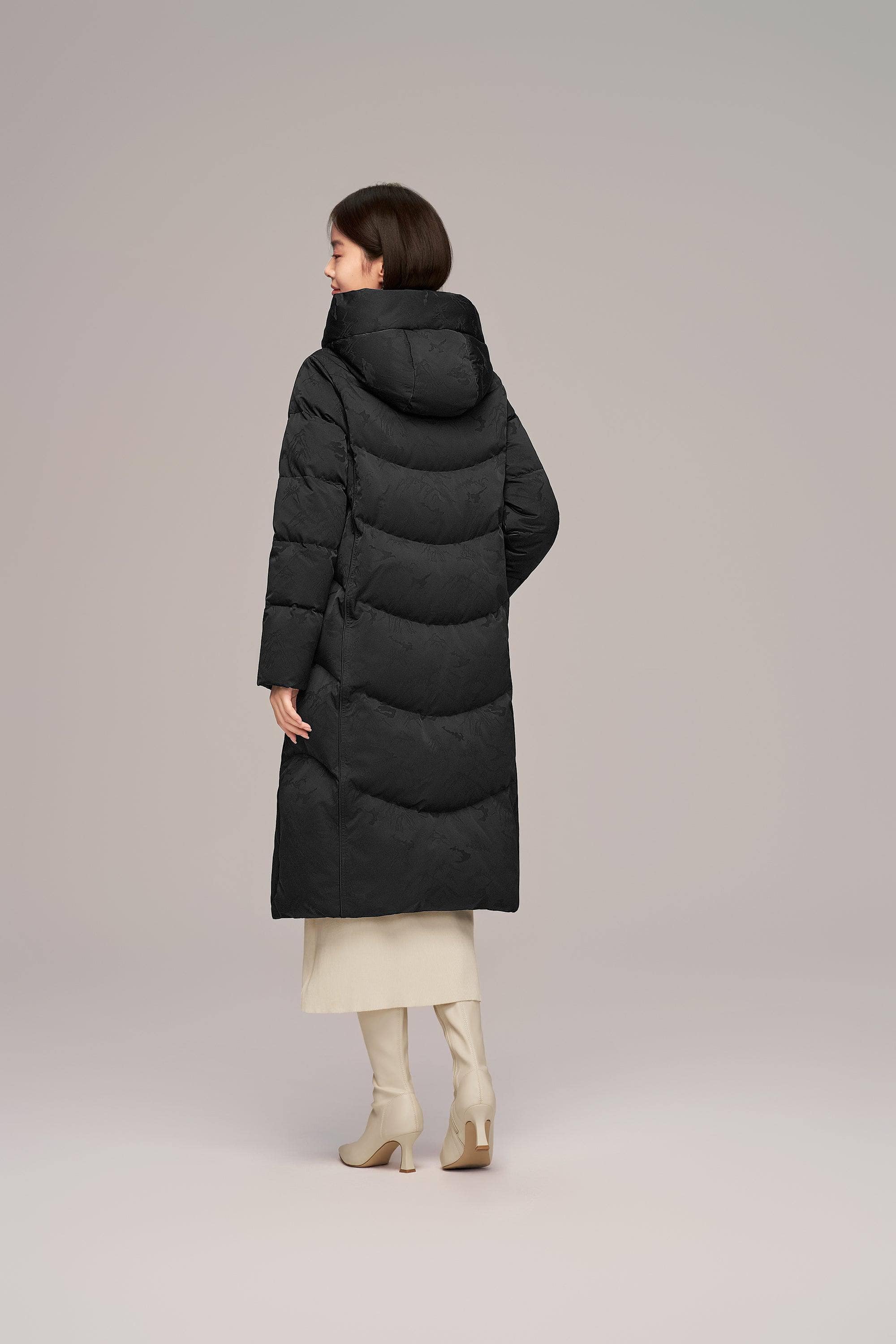 BOSIDENG 2024 Eastern Aesthetic Women’s Goose Down Coat Jackets