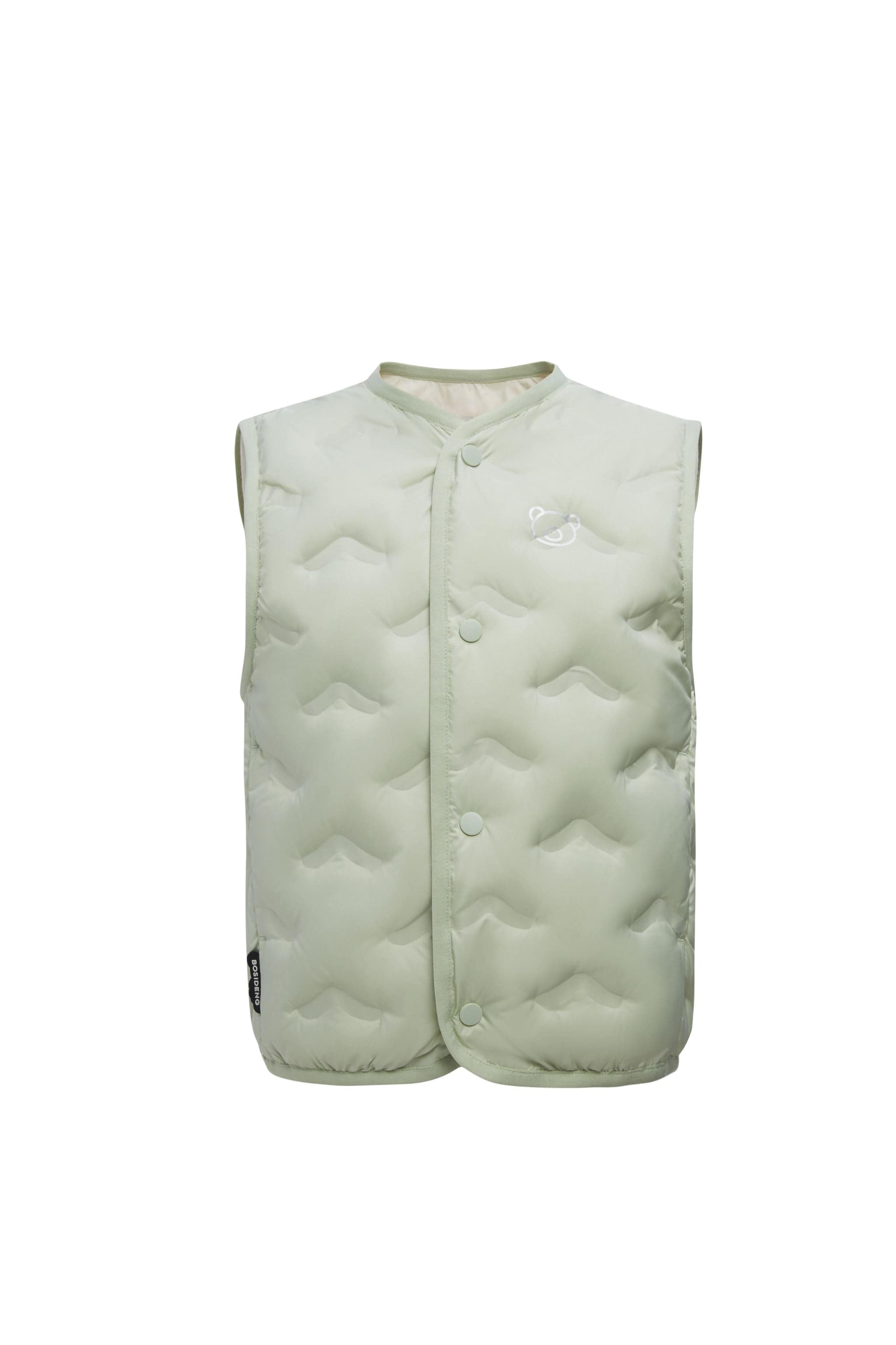 BOSIDENG 2024 Infant‘s Multi-Layer System Down Set Gilet / 2-3YR / Avocado Green