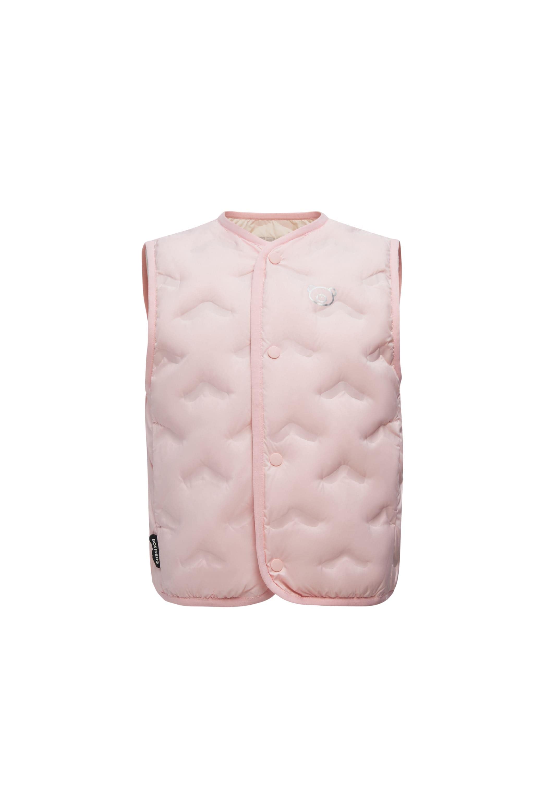 BOSIDENG 2024 Infant‘s Multi-Layer System Down Set Gilet / 2-3YR / Soft Powder Pink