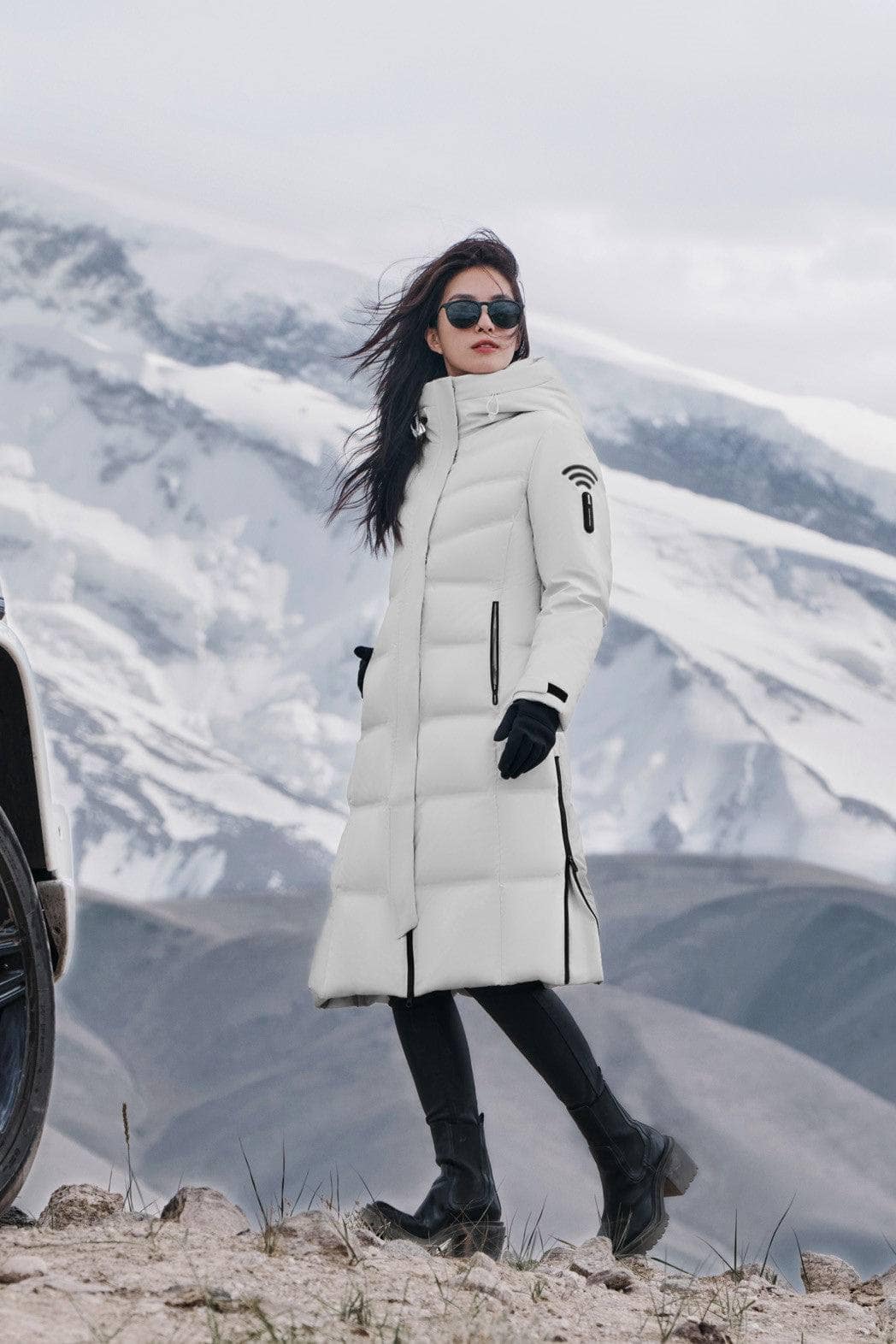 BOSIDENG 2024 GORE-TEX® Full-Length Down Corset Jacket Jackets