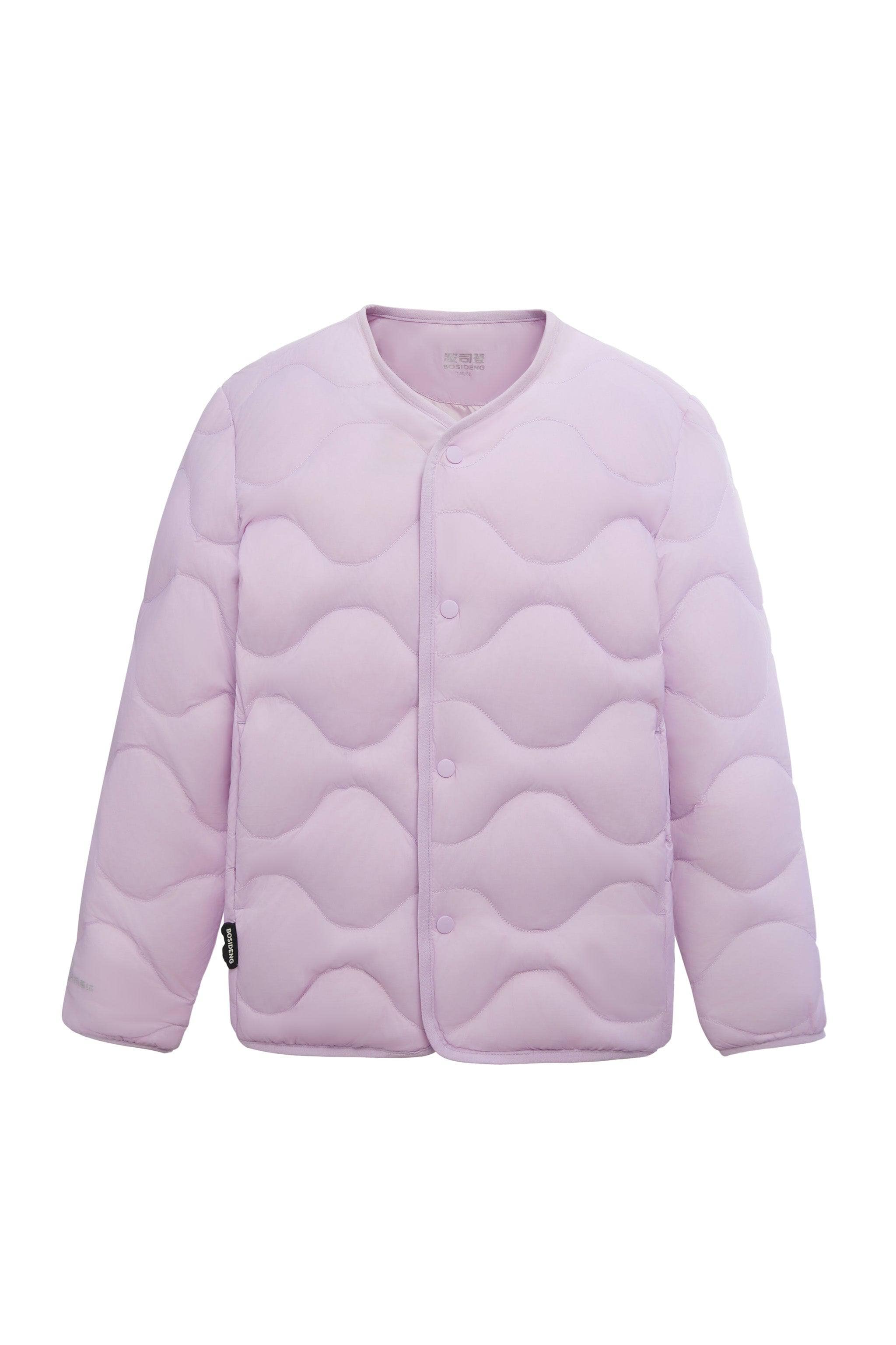 BOSIDENG 2024 Junior's Multi-Layer System Down Set Jacket / 6-7YR / Ice Purple