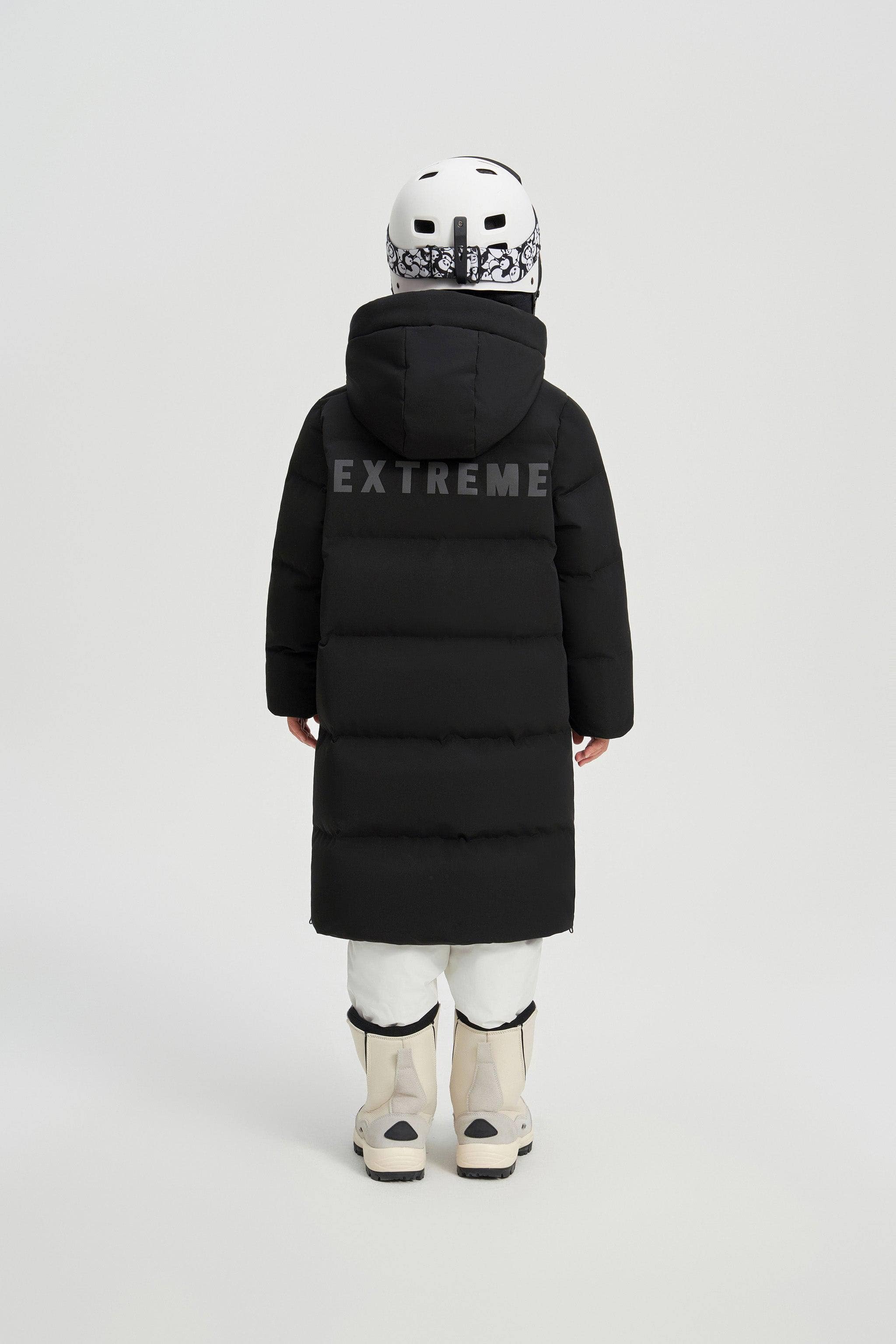 Kid's Classic Extreme Down Coat — The Kid's Classic Extreme Down Coat combines warmth and durability with a timeless — view 3; water-resistant, windproof