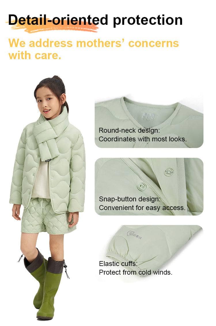 BOSIDENG 2024 Kid's Multi-Layer System Down Jacket 5030