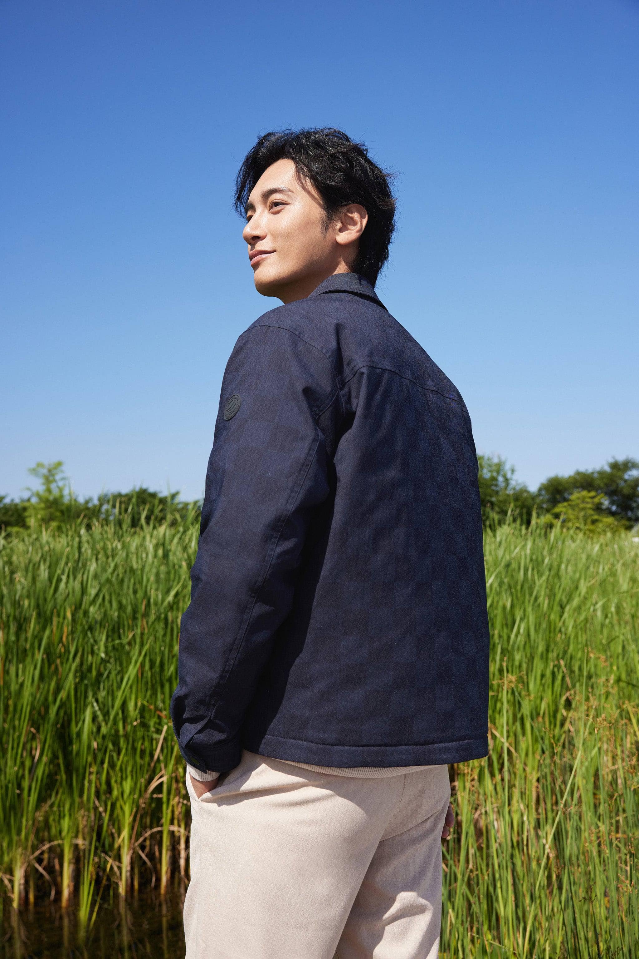 BOSIDENG 2024 Men's Down Shacket 5313