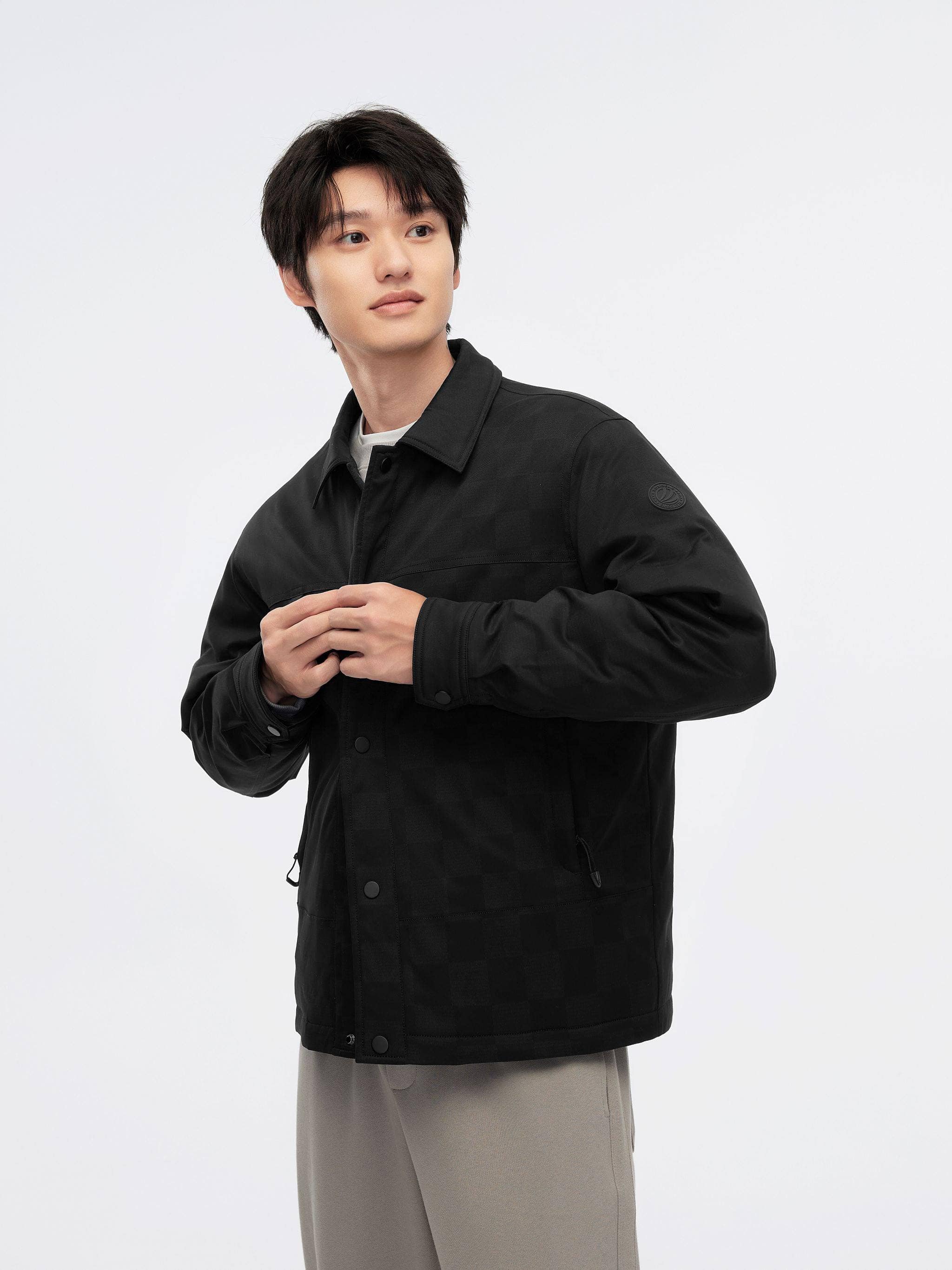 BOSIDENG 2024 Men's Down Shacket 5313