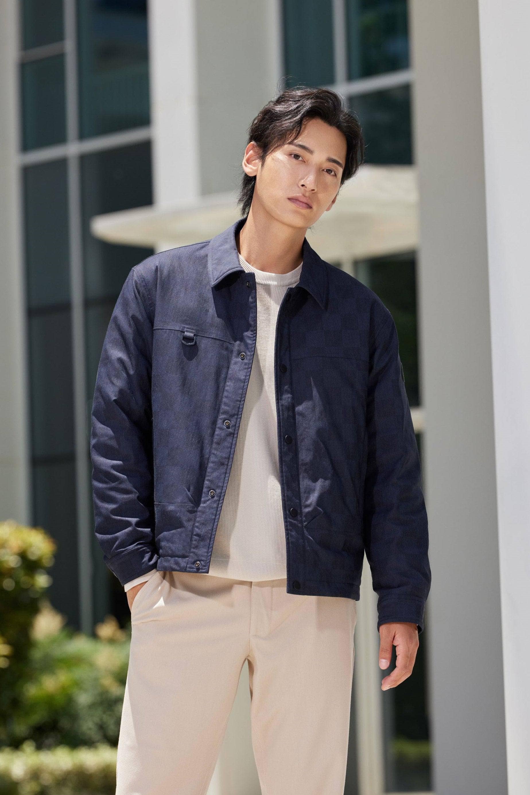 BOSIDENG 2024 Men's Down Shacket 5313