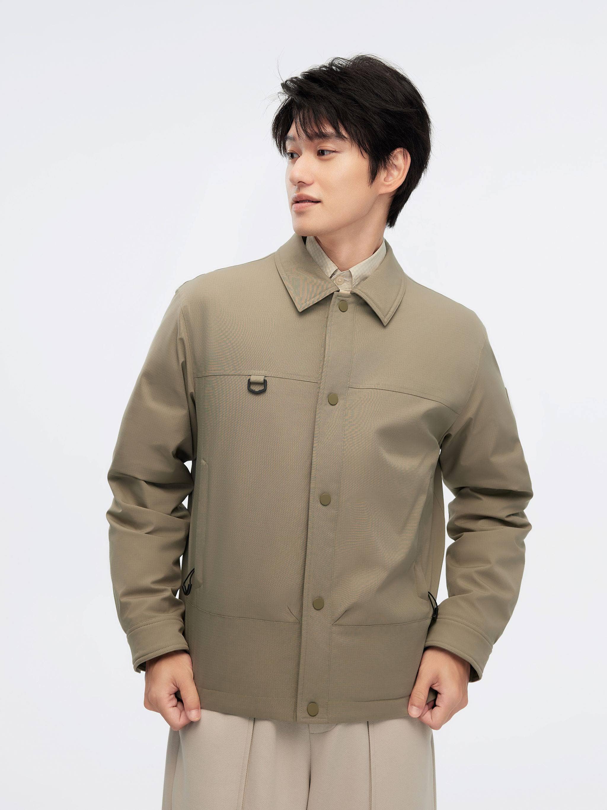 BOSIDENG 2024 Men's Down Shacket 5313