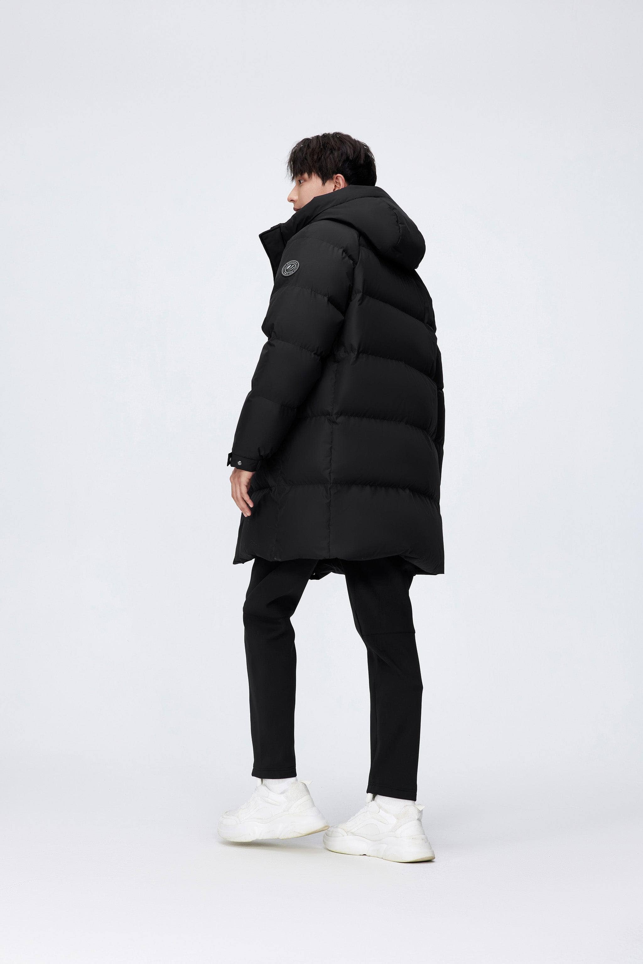 BOSIDENG 2024 Men’s full-length down coat with hood 5229 Jackets
