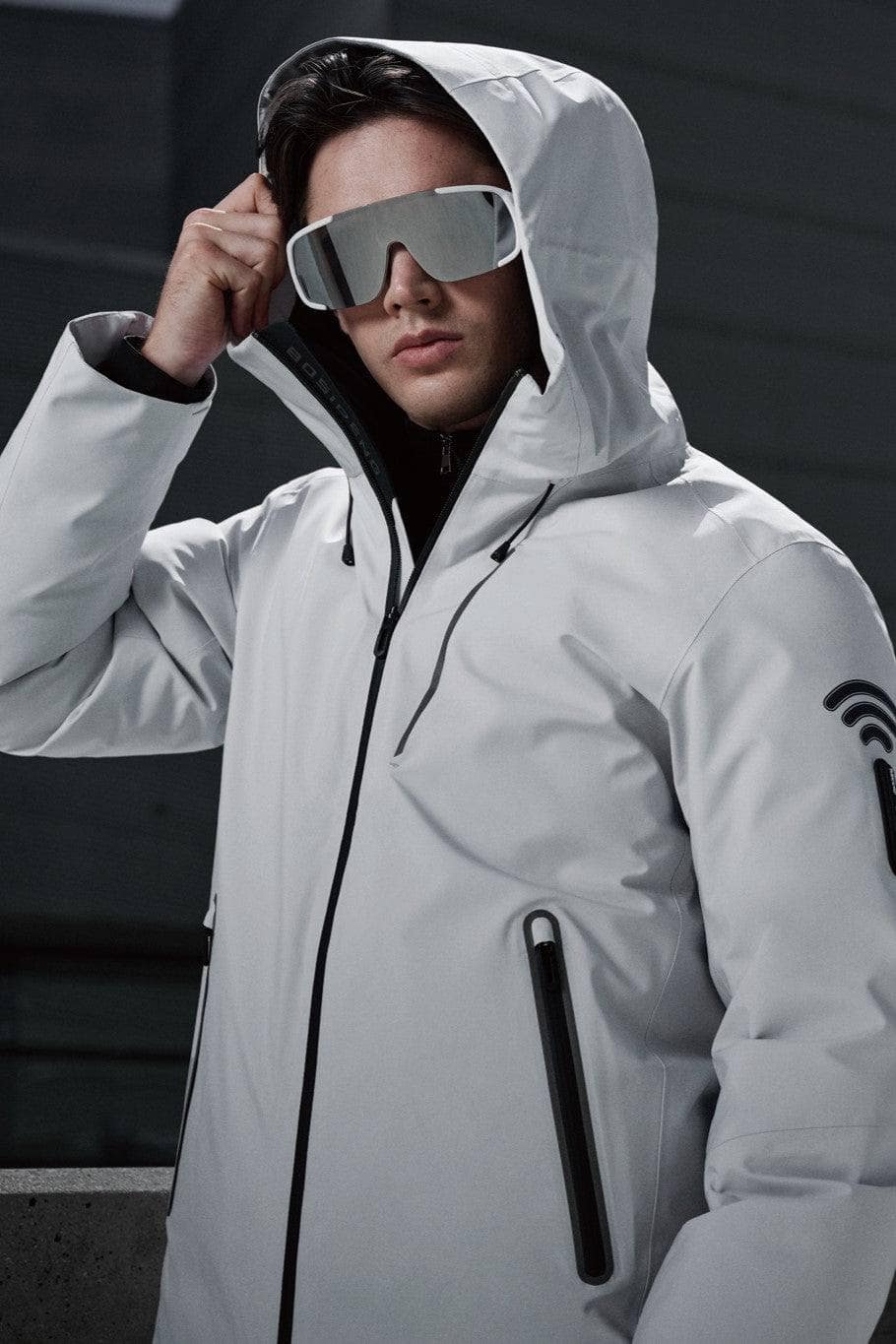 BOSIDENG 2024 Men’s GORE-TEX® Hooded Goose Down Jacket Jackets