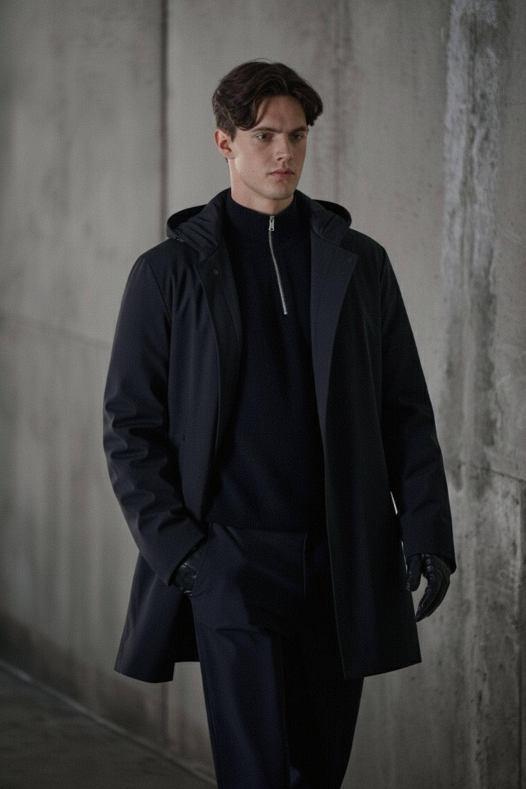 BOSIDENG 2024 Premium Business Men's Goose Down Mac With Hood 4733 Jackets